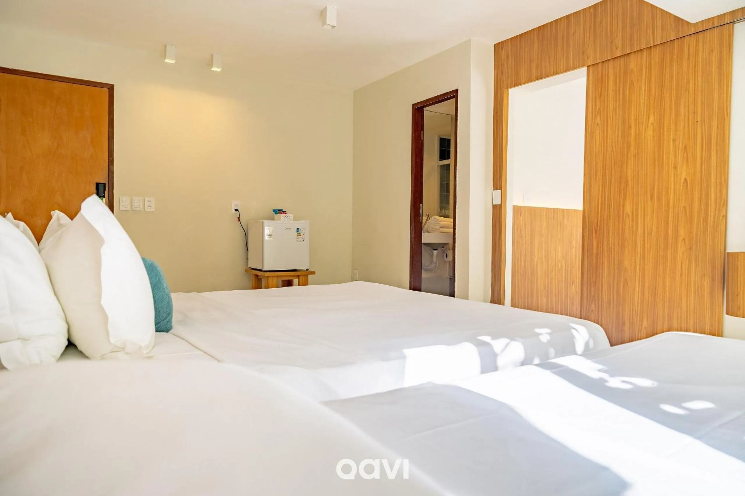 Bedroom, Bed in Vip Praia Hotel em Ponta Negra