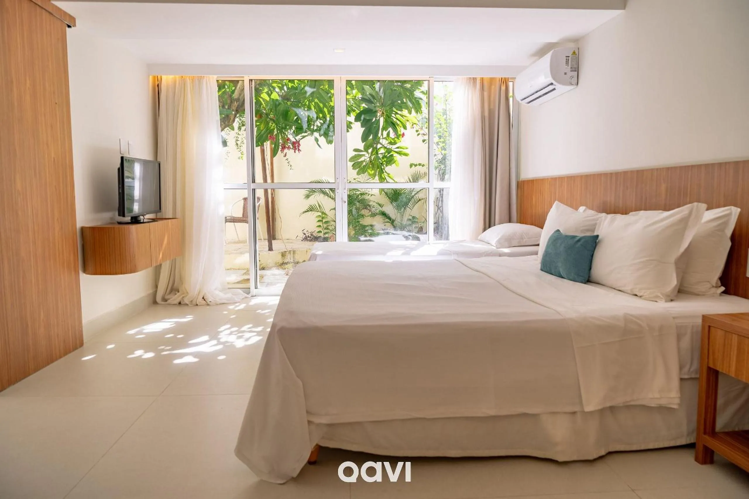 Bedroom, Bed in Vip Praia Hotel em Ponta Negra