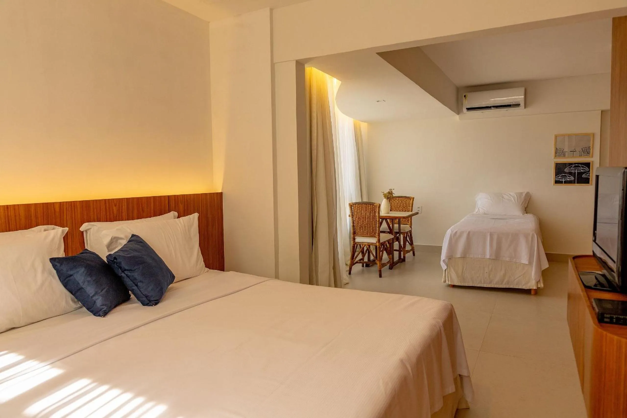 Bed in Vip Praia Hotel em Ponta Negra