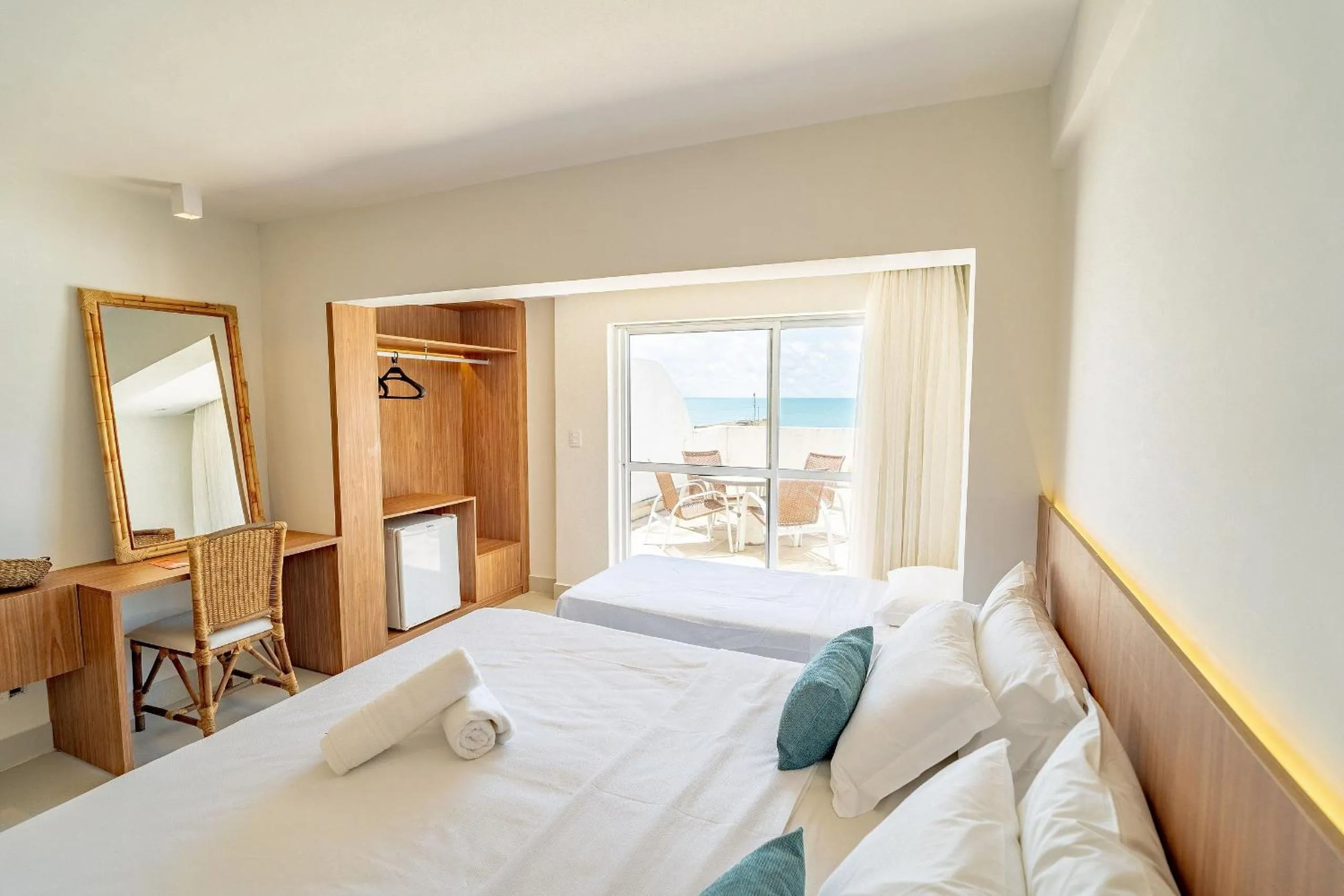 Bed in Vip Praia Hotel em Ponta Negra