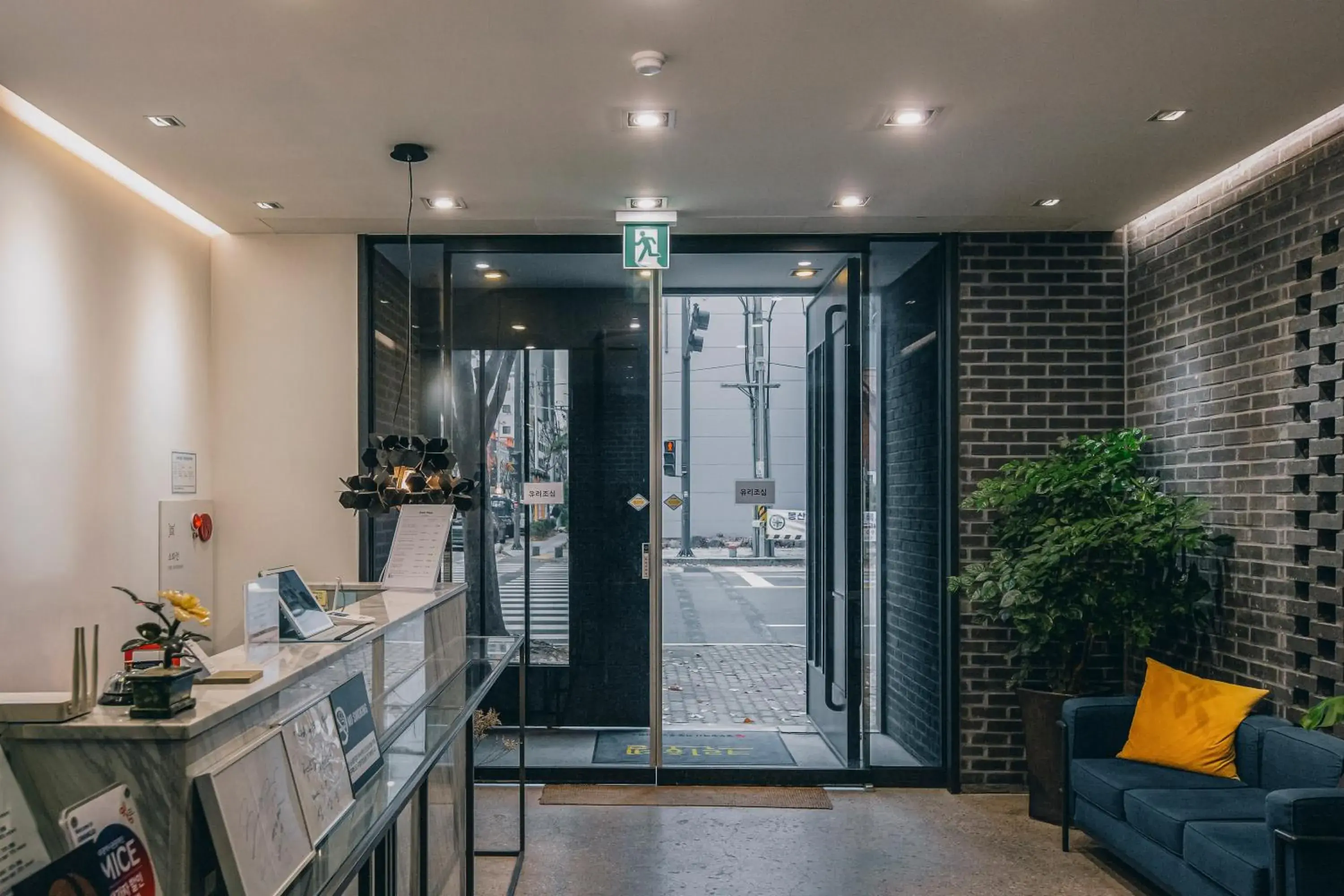 Lobby or reception in Gwangju Hotel the spot Lobby or reception in Gwangju Hotel the spot