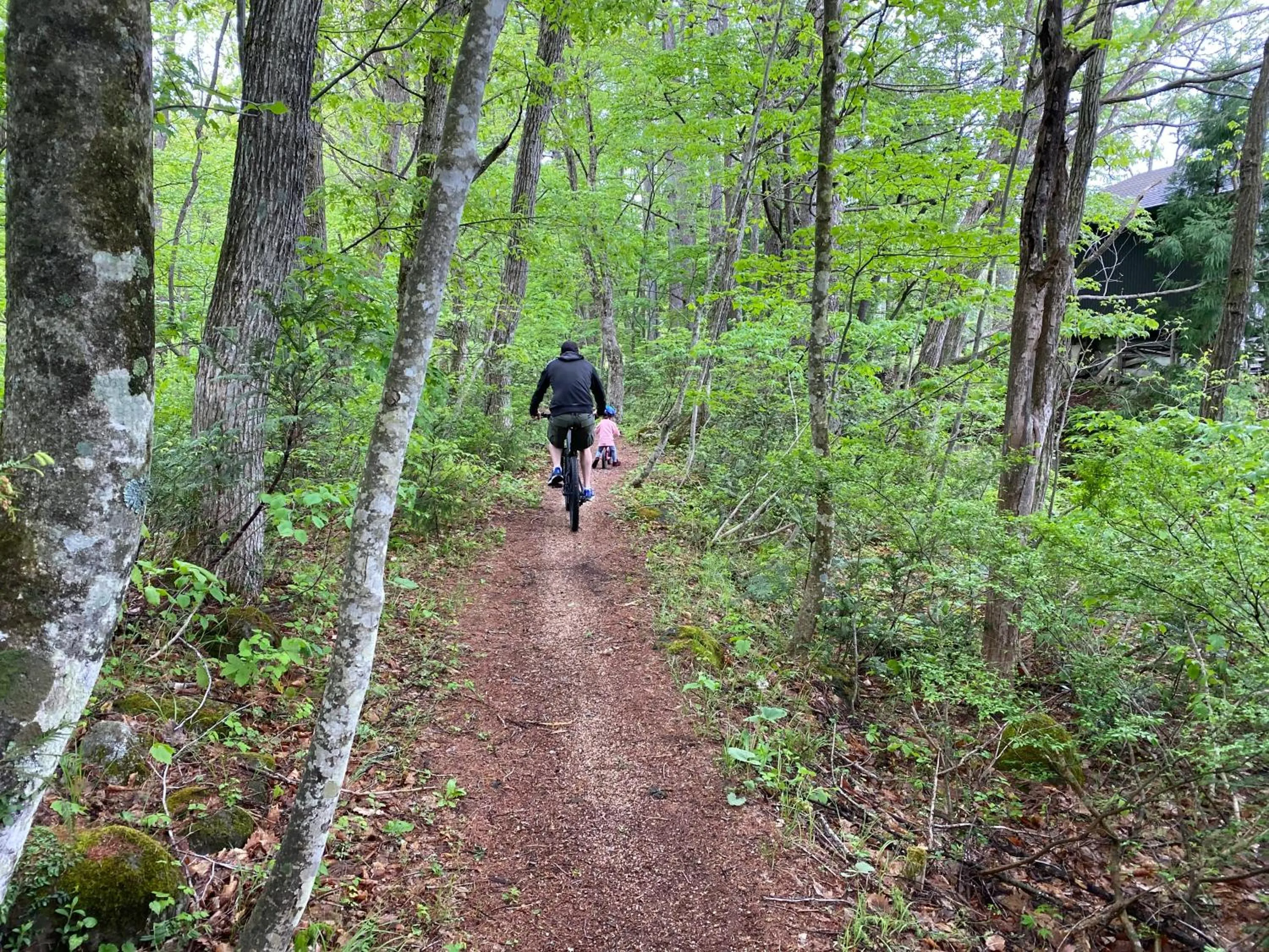 Cycling in Hakuba Grand Apartments