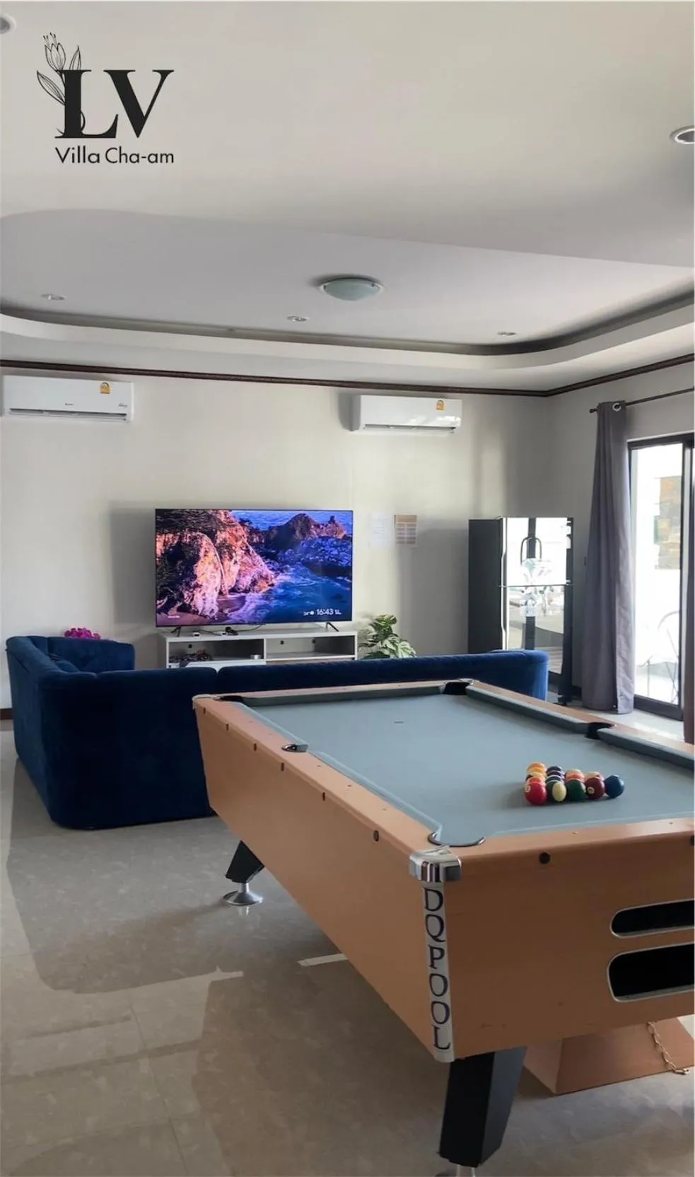 Communal lounge/ TV room in LV Villa Cha-am