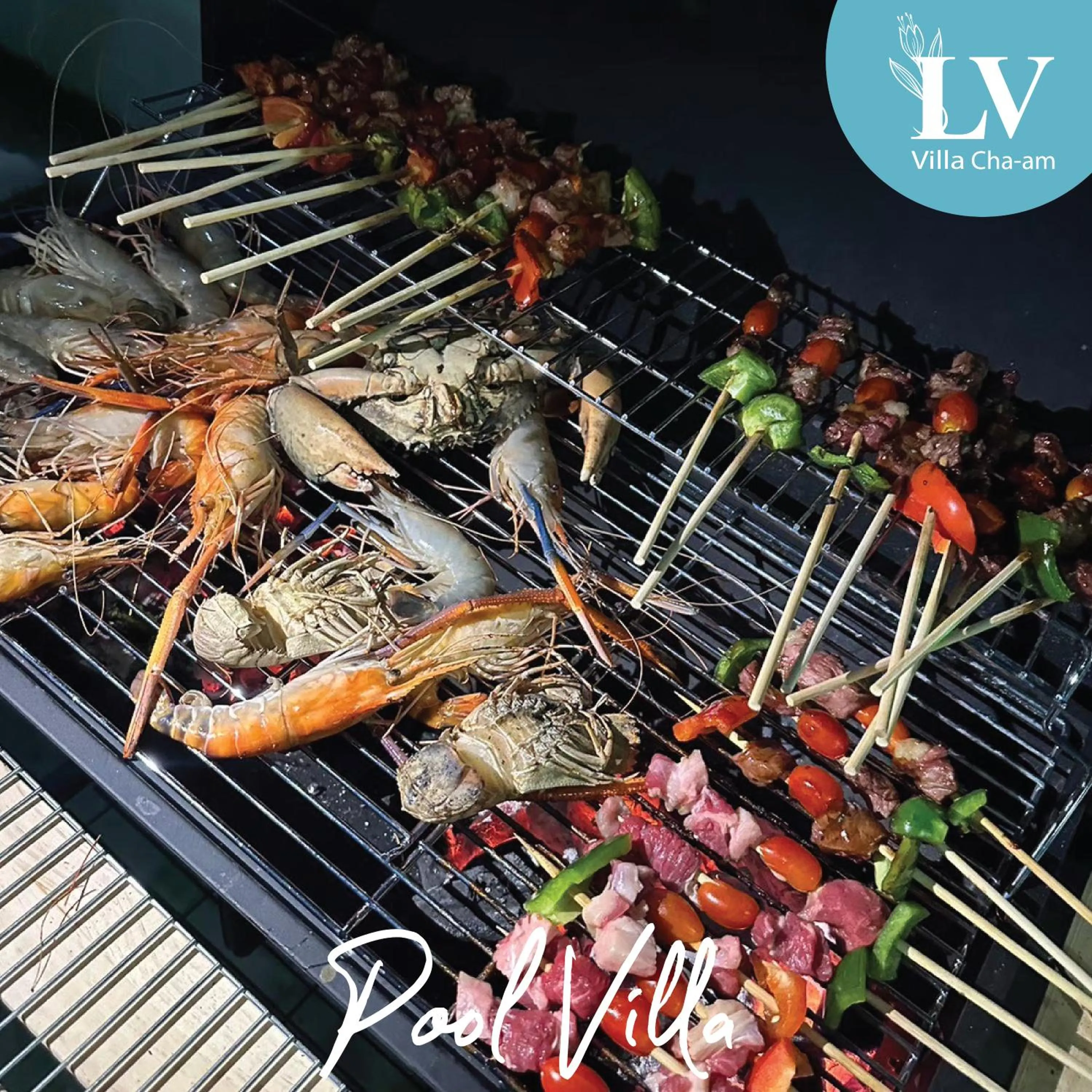 BBQ facilities in LV Villa Cha-am