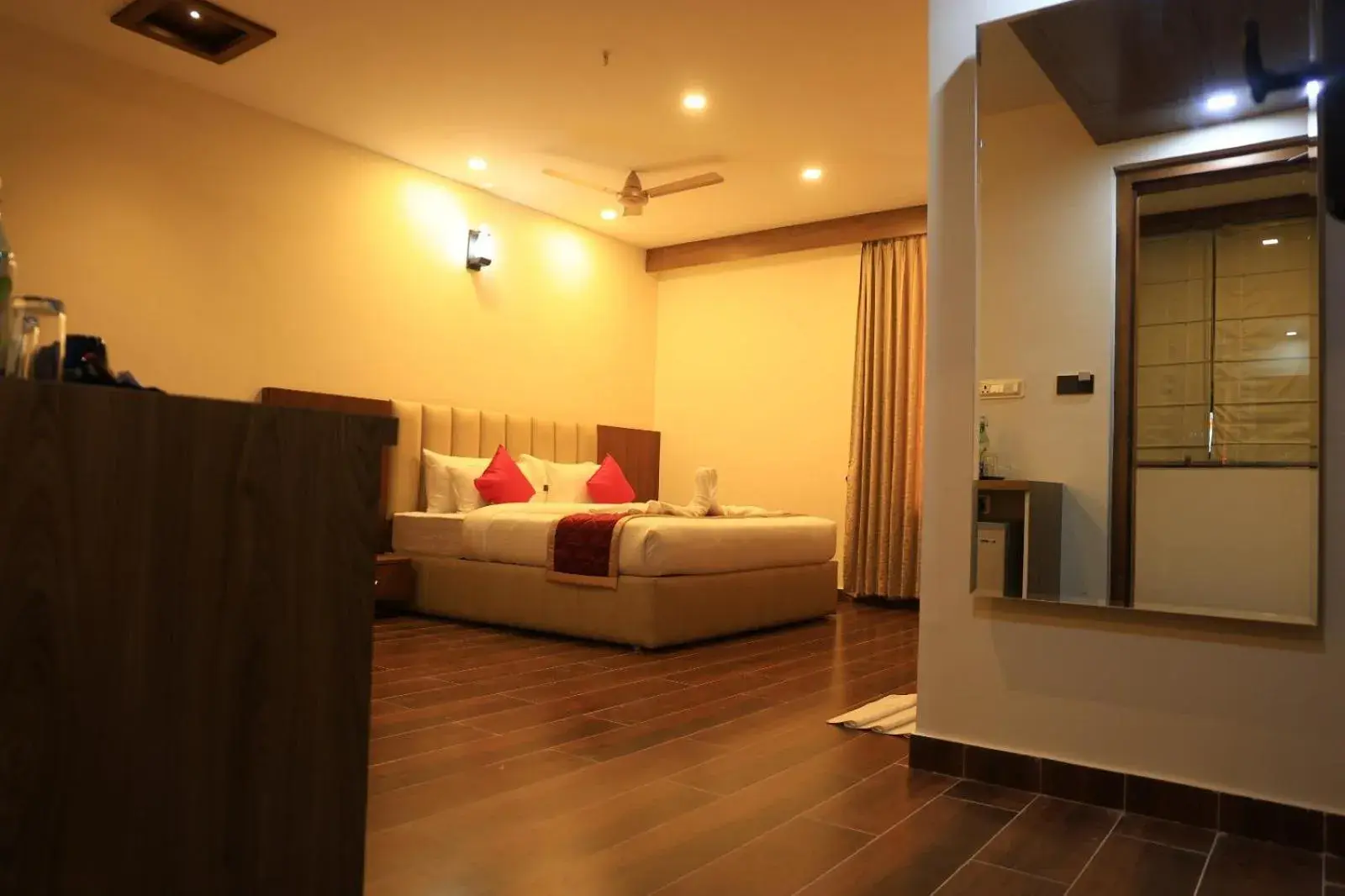 Bed in Hotel Anand Grand Bed in Hotel Anand Grand