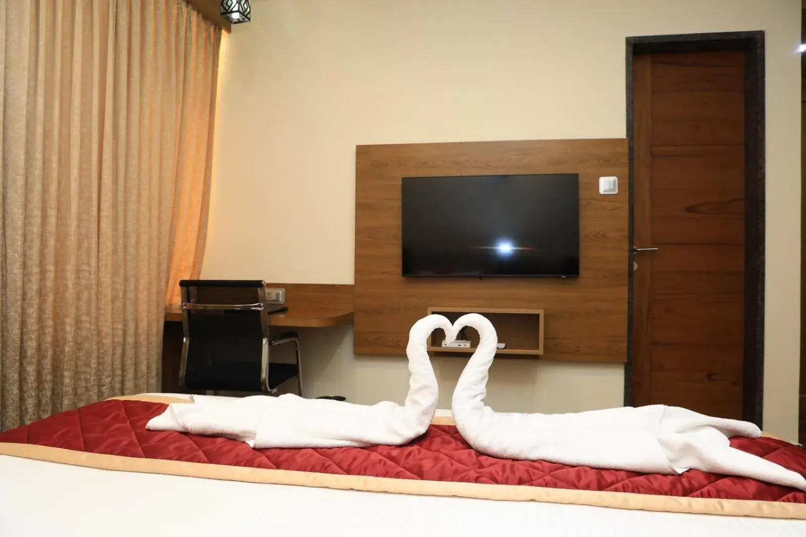 Bed in Hotel Anand Grand Bed in Hotel Anand Grand