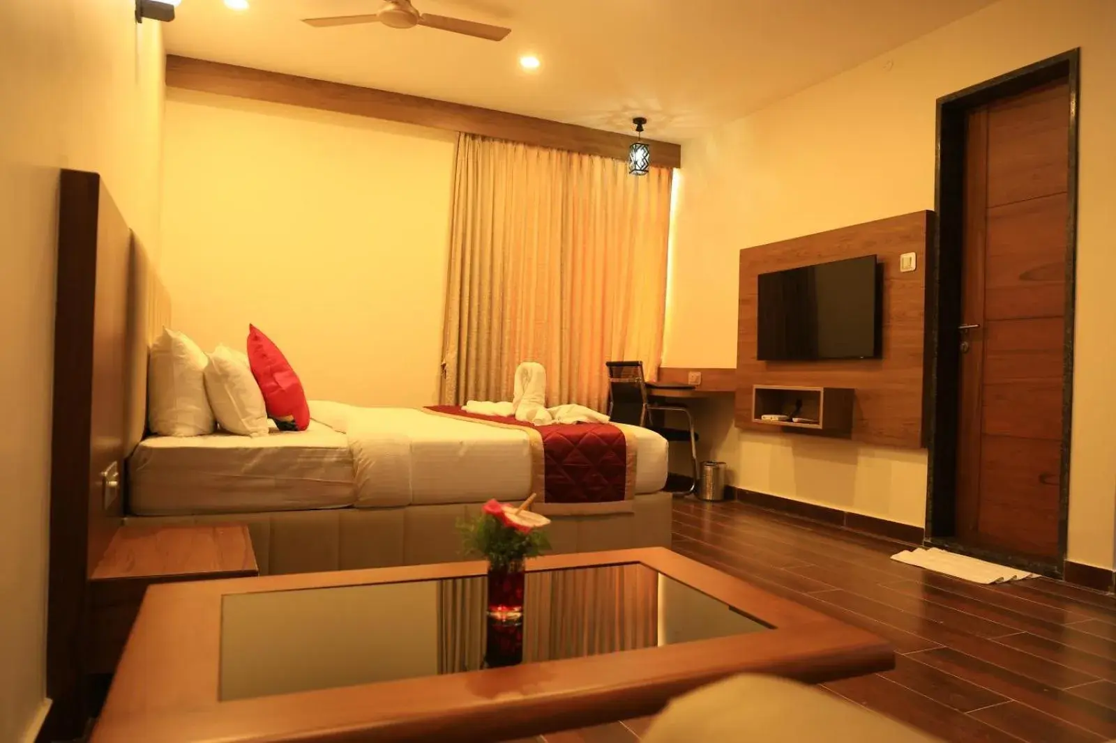 Bed in Hotel Anand Grand Bed in Hotel Anand Grand