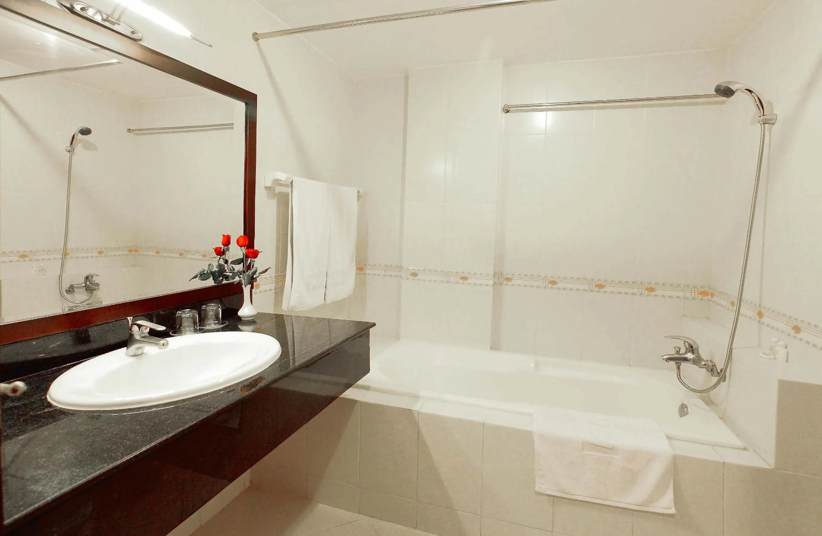 Shower in Angella Hotel