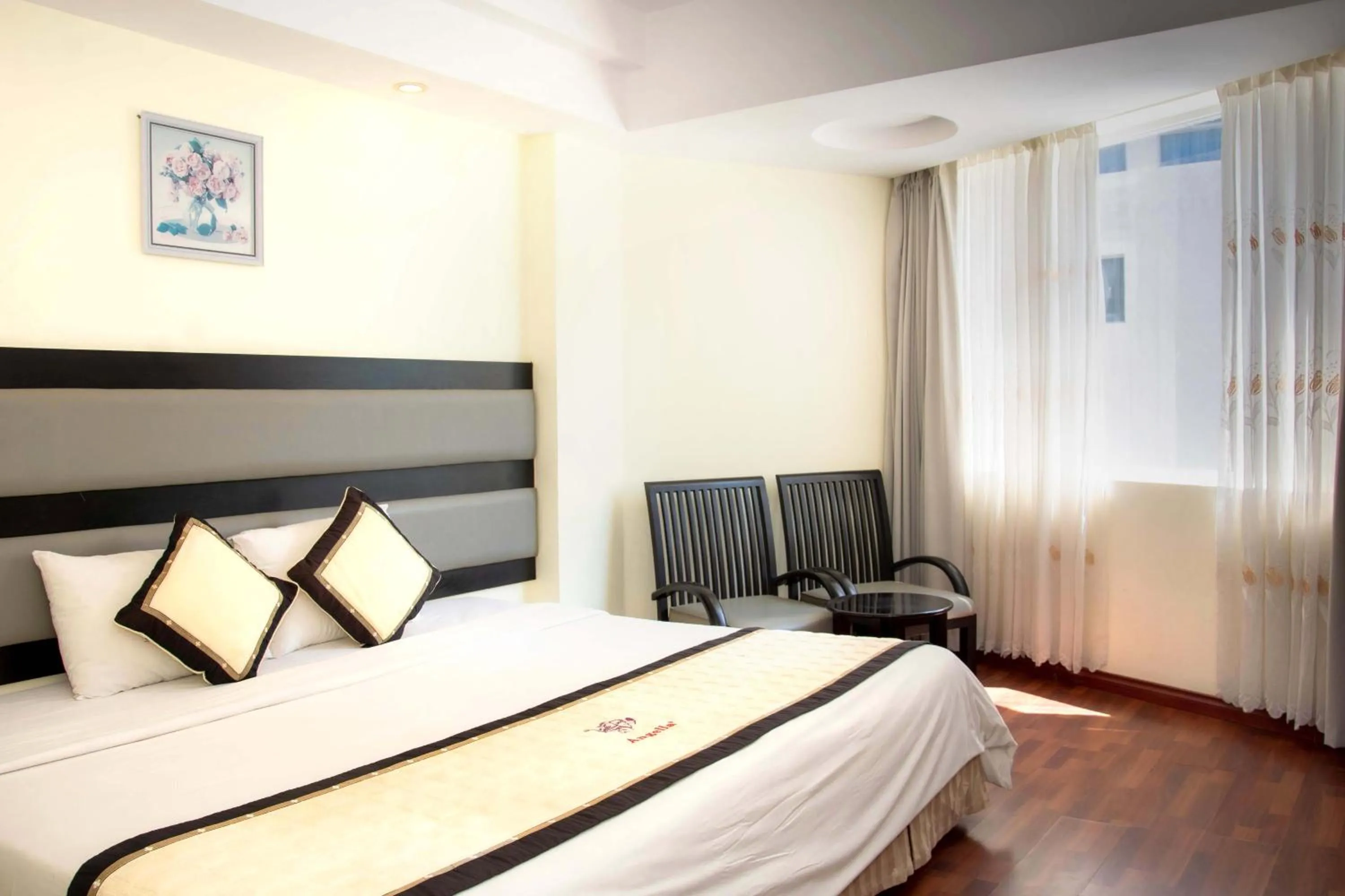 Bed in Angella Hotel