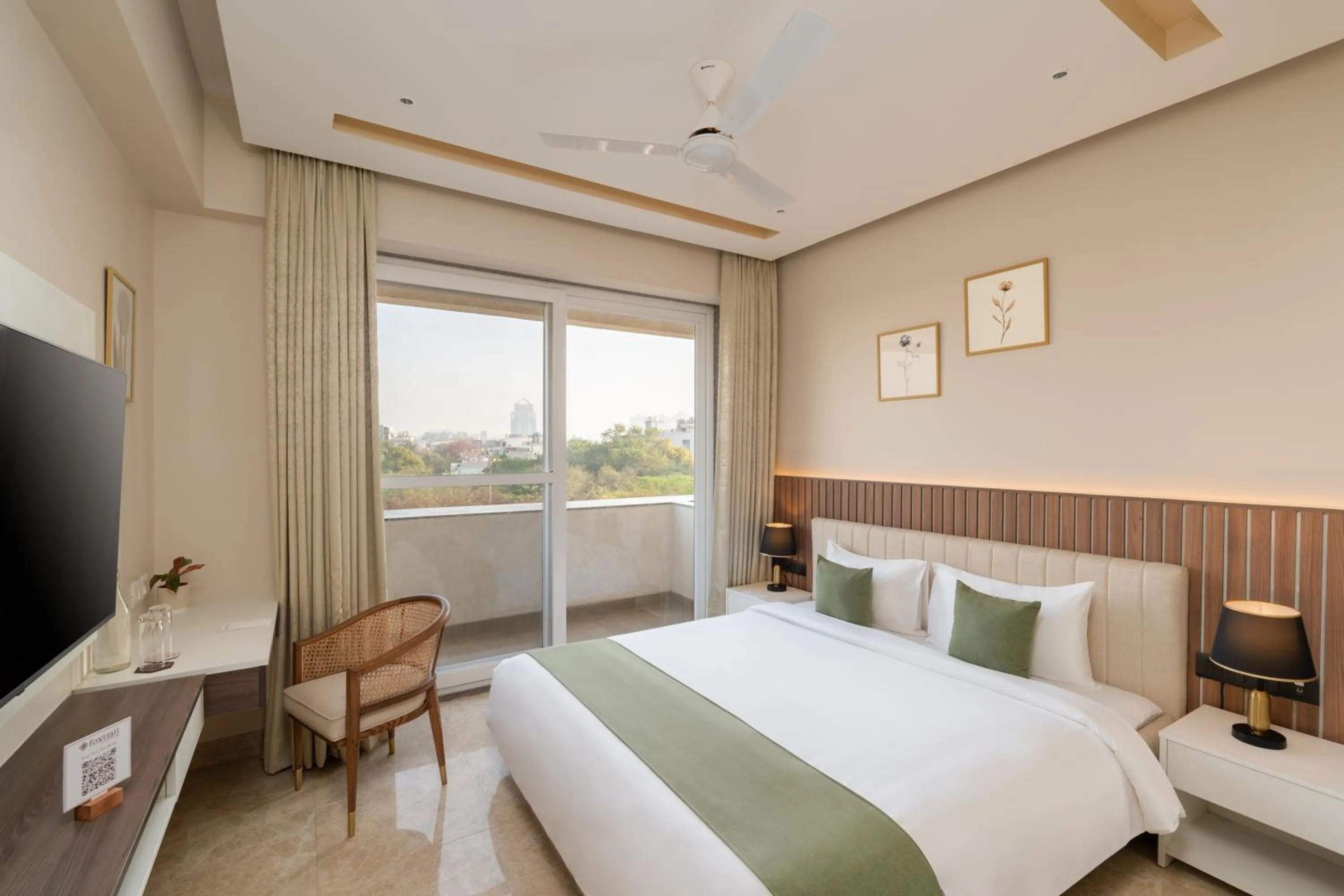 Bedroom, Bed in Foxtrail, Sector 42 - AM Hotel Kollection