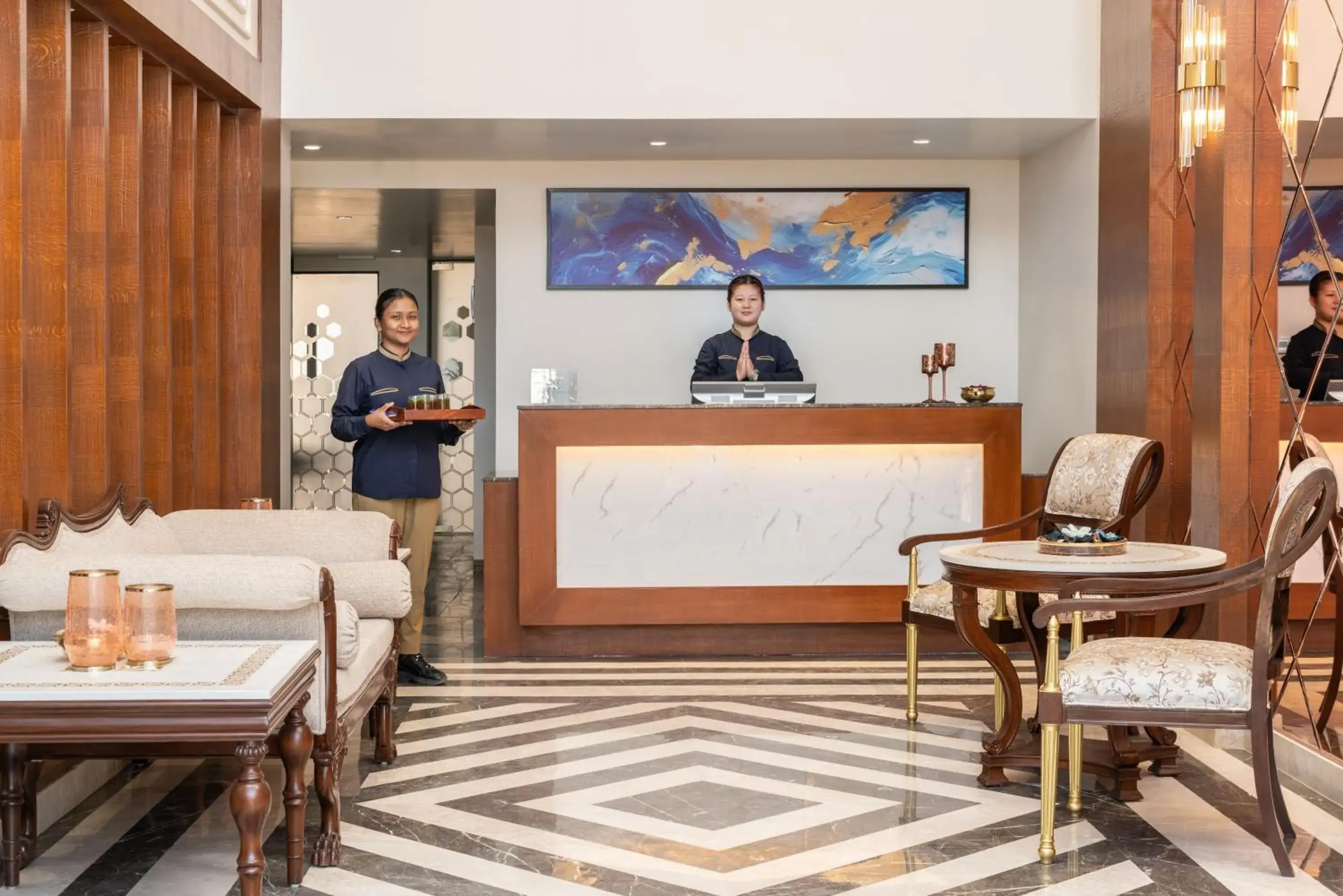 Lobby or reception in Foxtrail, Sector 42 - AM Hotel Kollection Lobby or reception in Foxtrail, Sector 42 - AM Hotel Kollection