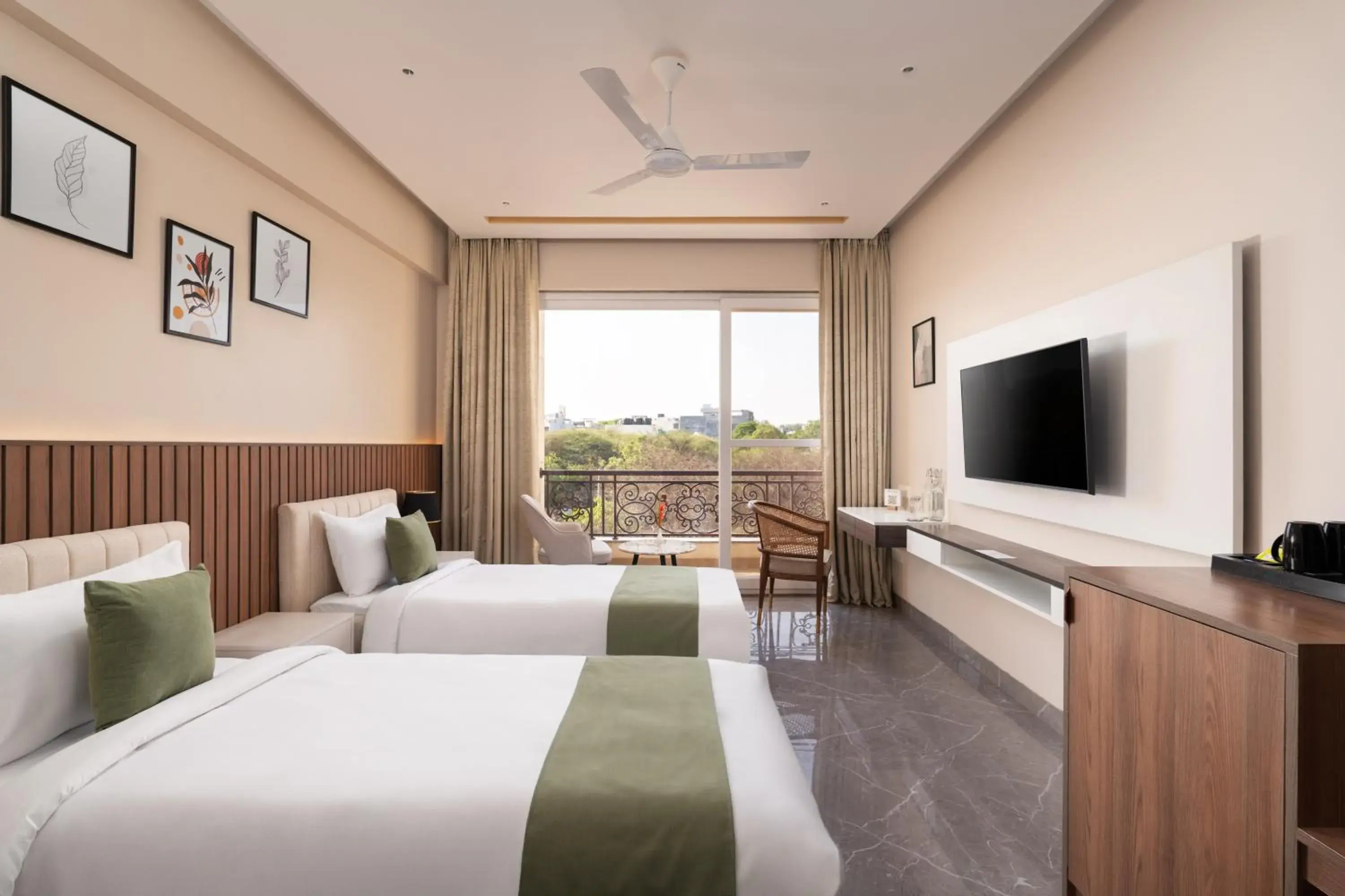 Twin Room with Balcony in Foxtrail, Sector 42 - AM Hotel Kollection Twin Room with Balcony in Foxtrail, Sector 42 - AM Hotel Kollection