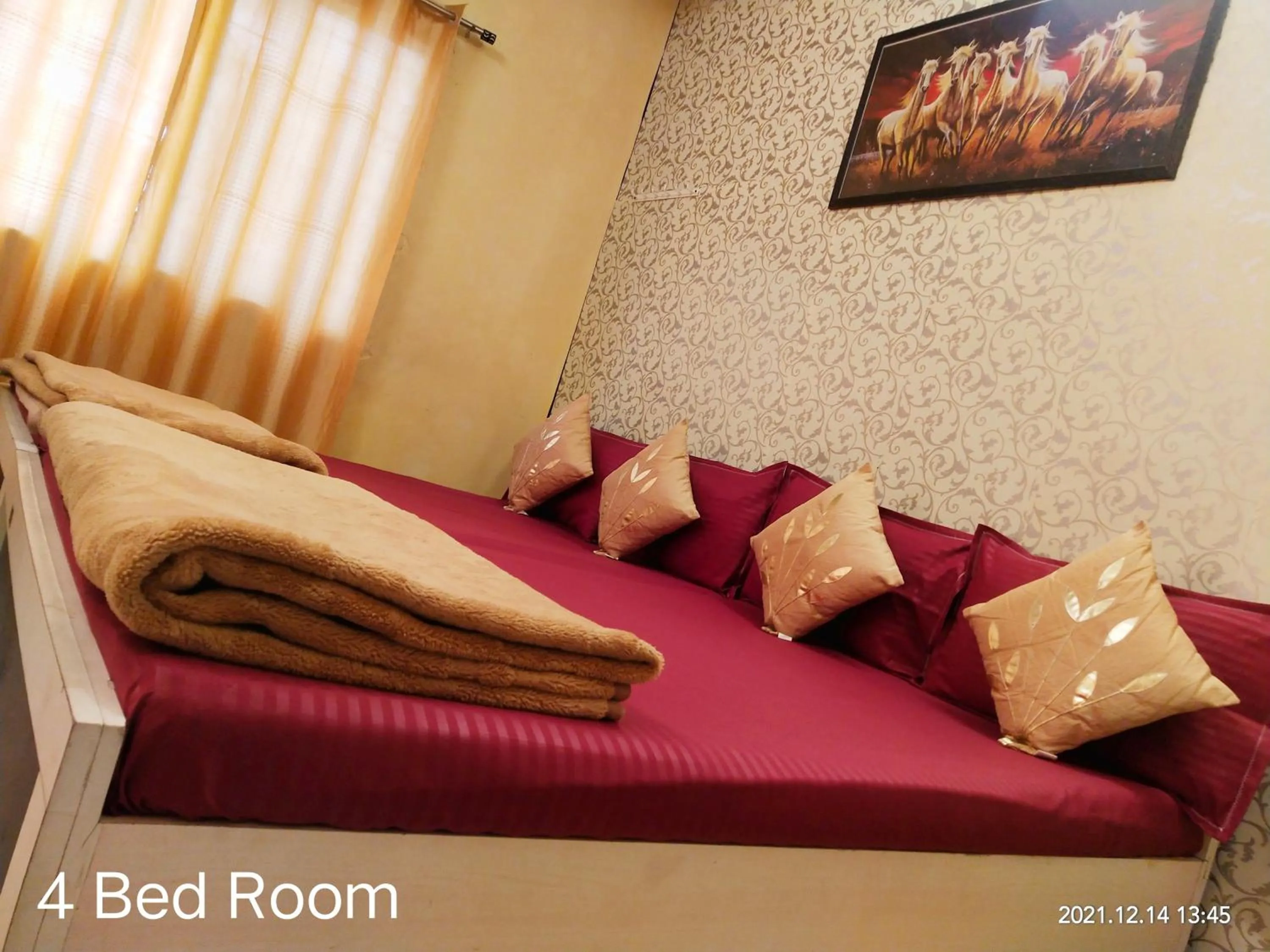 Bed in Shree Ram Nivas