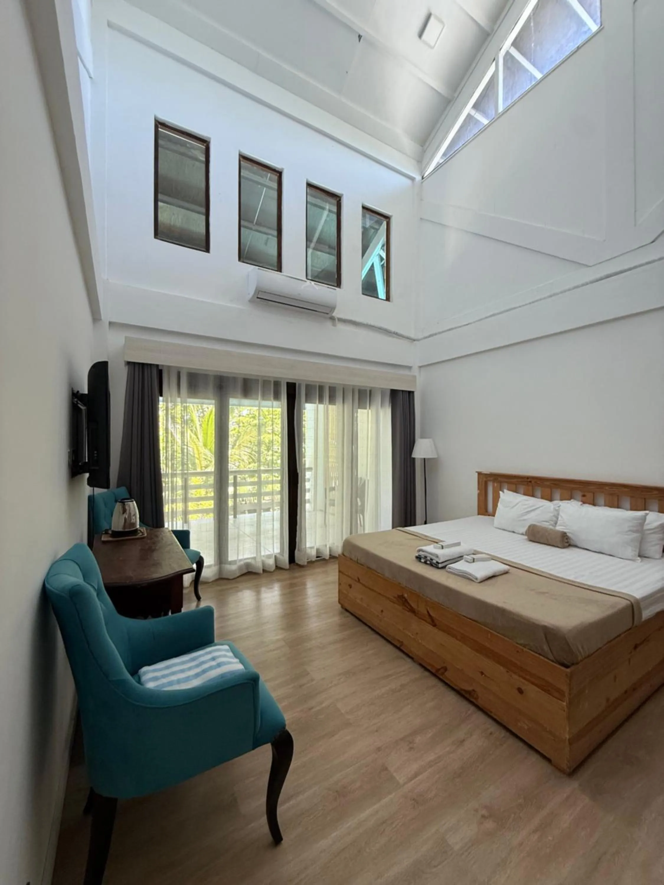 Bed in Islas Moriones Beach Resort