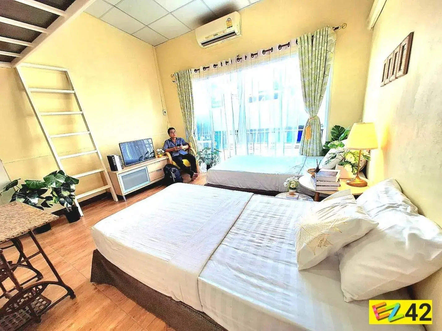 Bedroom, Bed in EZ Sleep @ Ratchada 19 Bedroom, Bed in EZ Sleep @ Ratchada 19