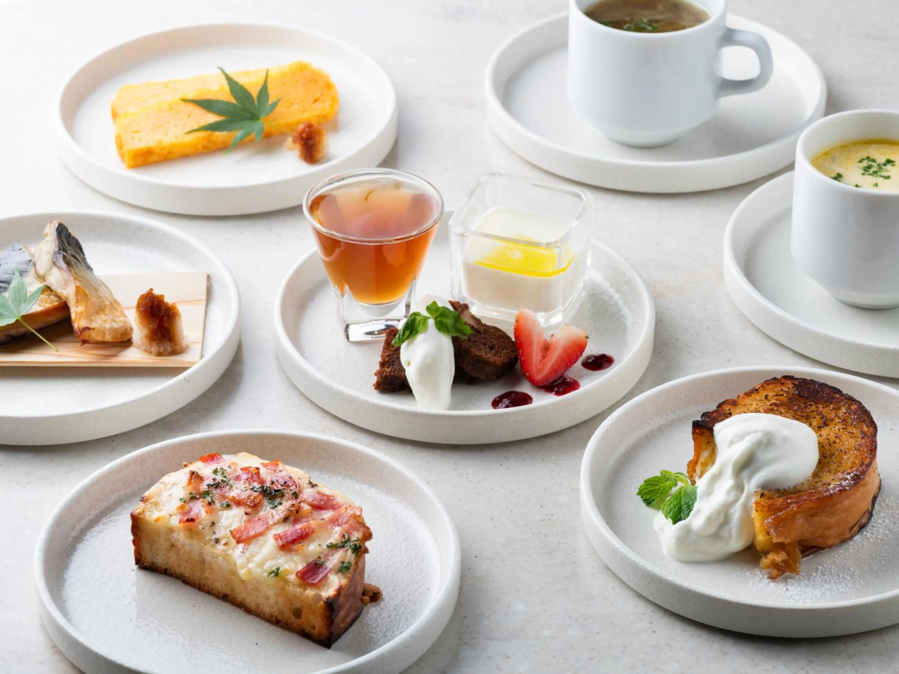 Breakfast in Mitsui Garden Hotel Ginza Tsukiji