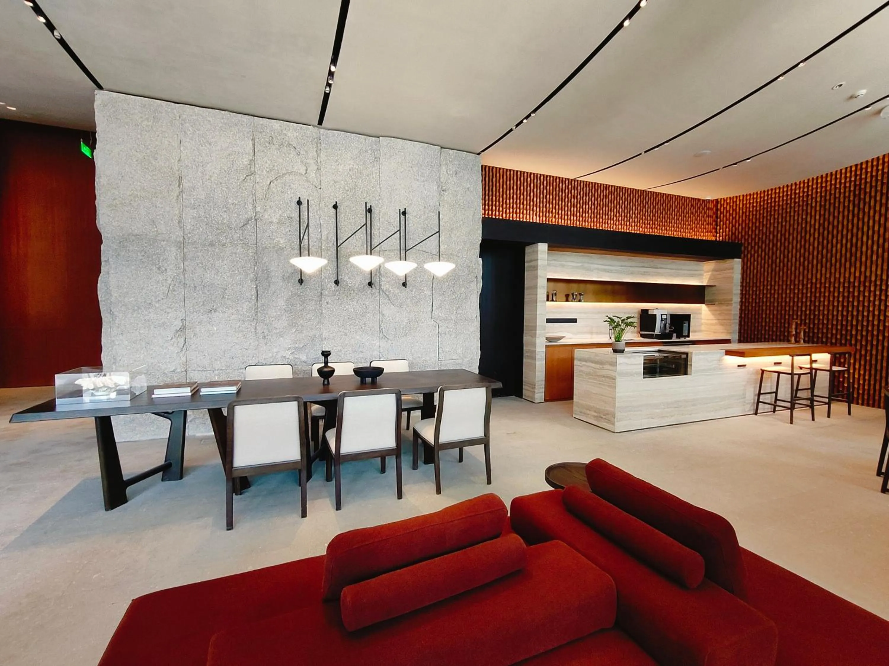 Seating area in Citadines Yazhou Bay Sanya