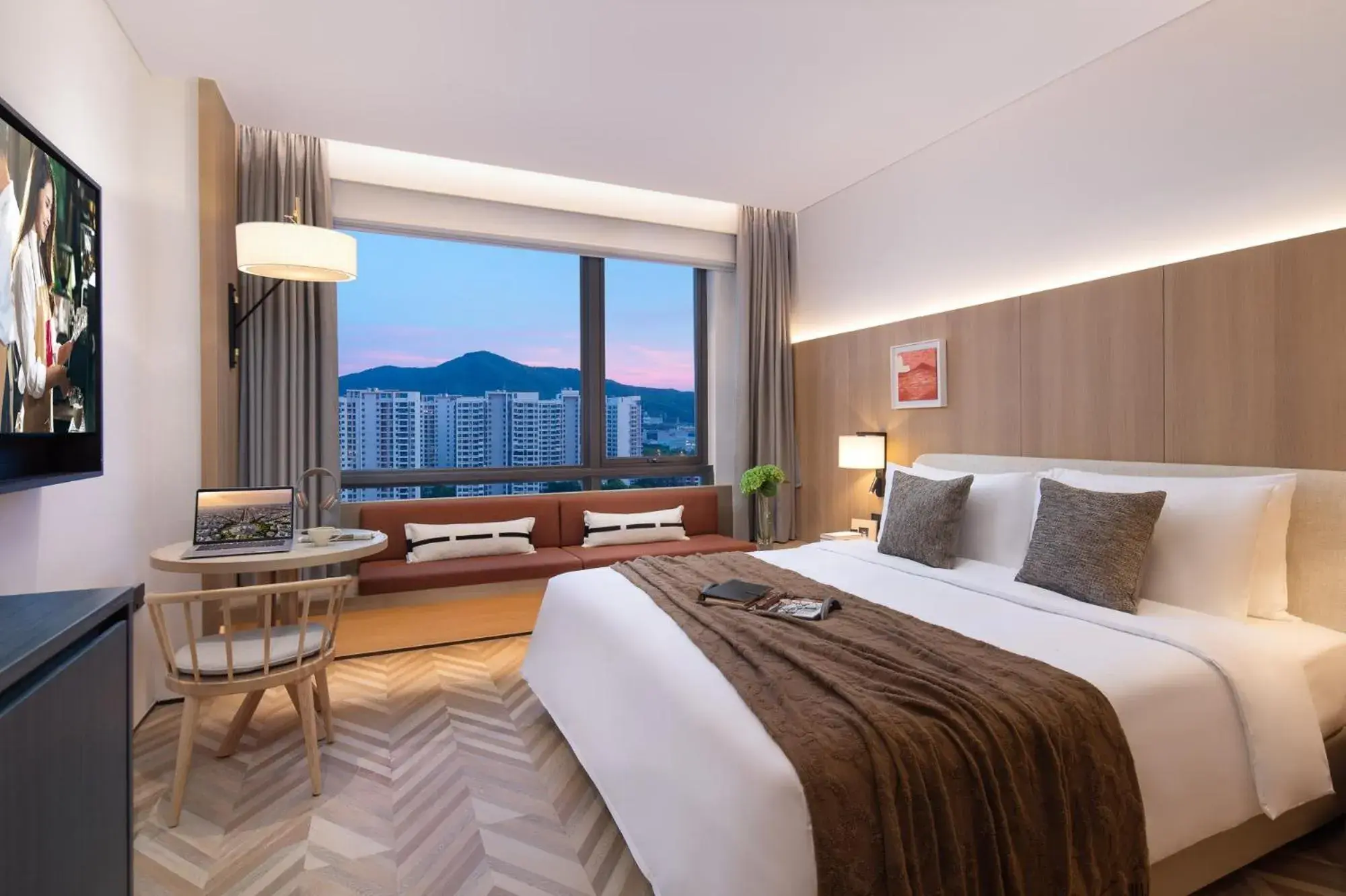 Photo of the whole room, Bed in Citadines Yazhou Bay Sanya Photo of the whole room, Bed in Citadines Yazhou Bay Sanya