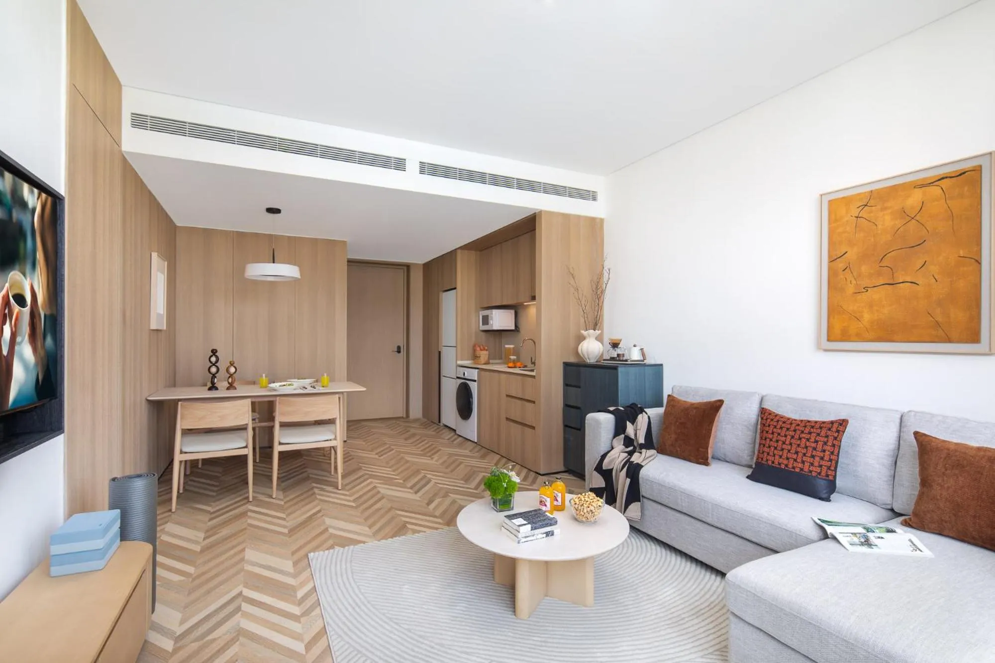 Kitchen or kitchenette in Citadines Yazhou Bay Sanya