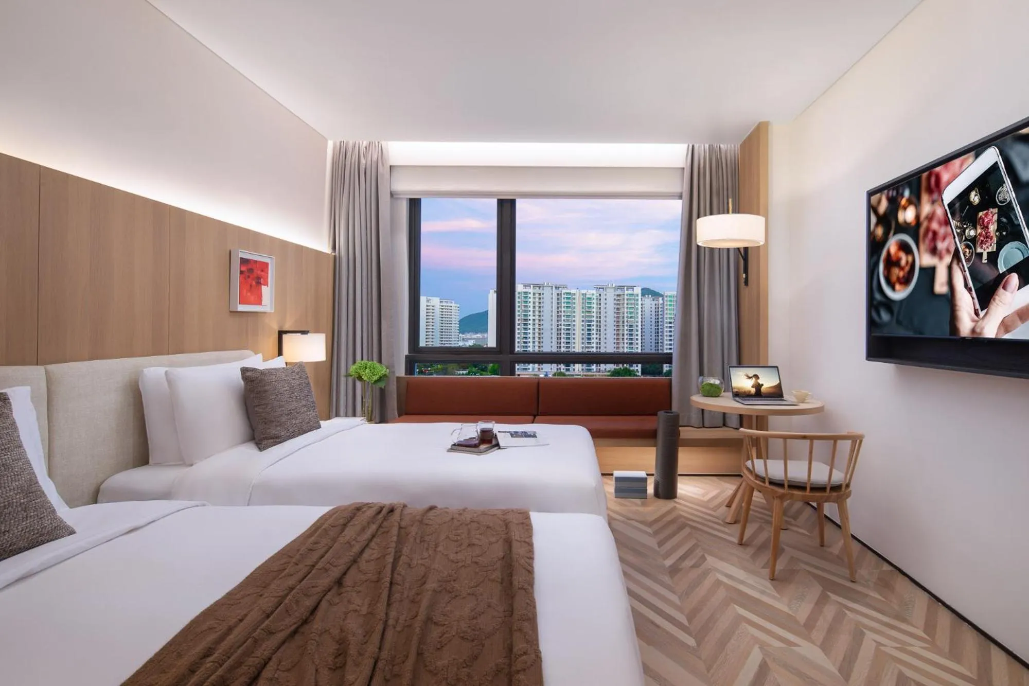 Photo of the whole room in Citadines Yazhou Bay Sanya