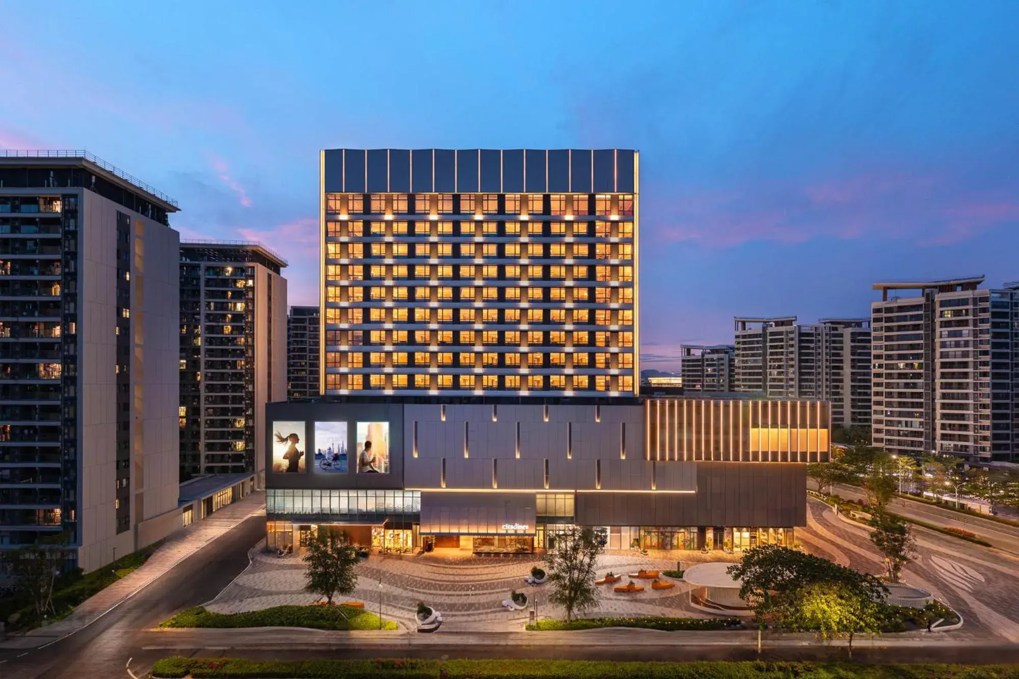 Property building in Citadines Yazhou Bay Sanya Property building in Citadines Yazhou Bay Sanya