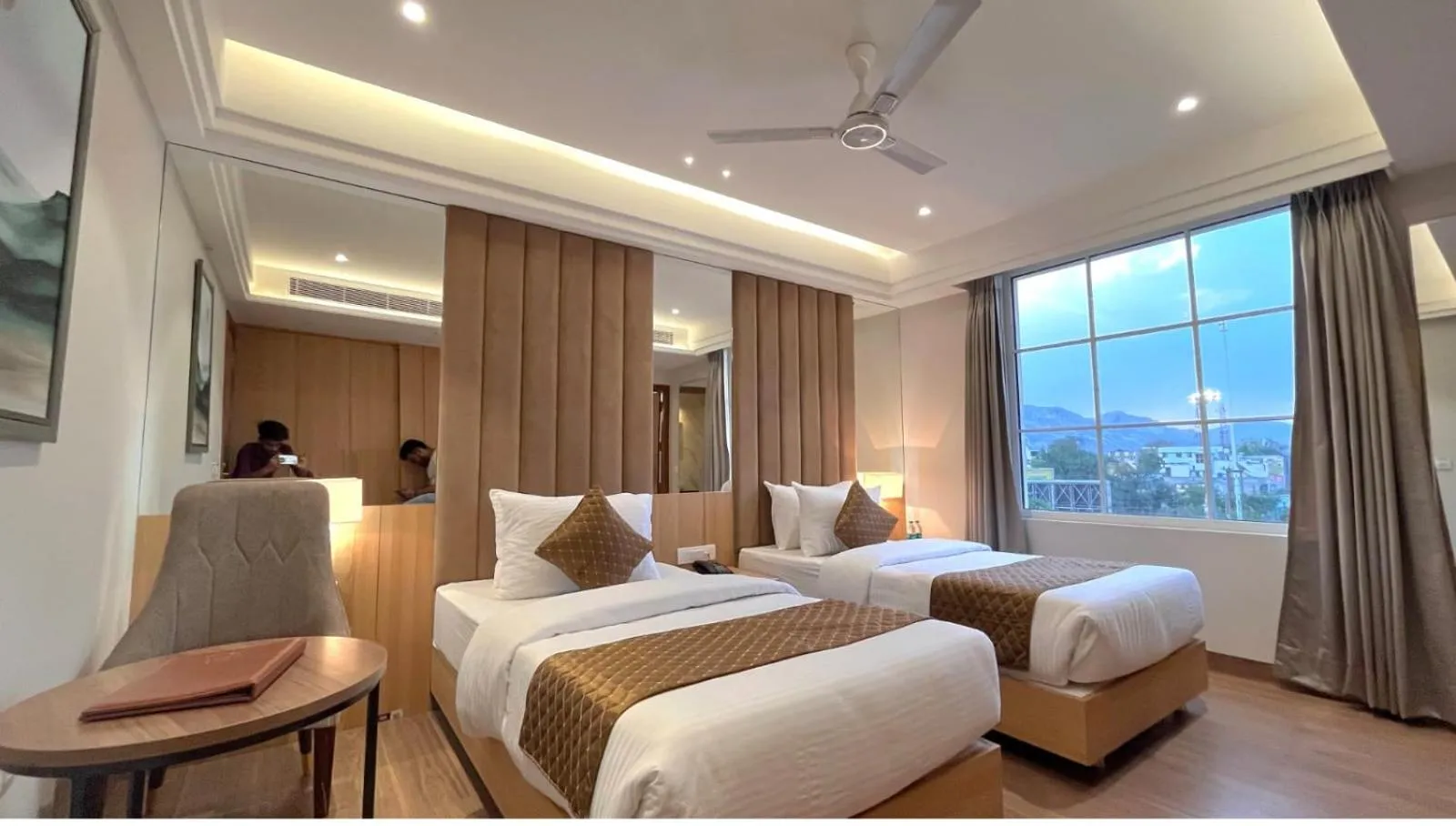 Bed in Hotel Alwar Royals