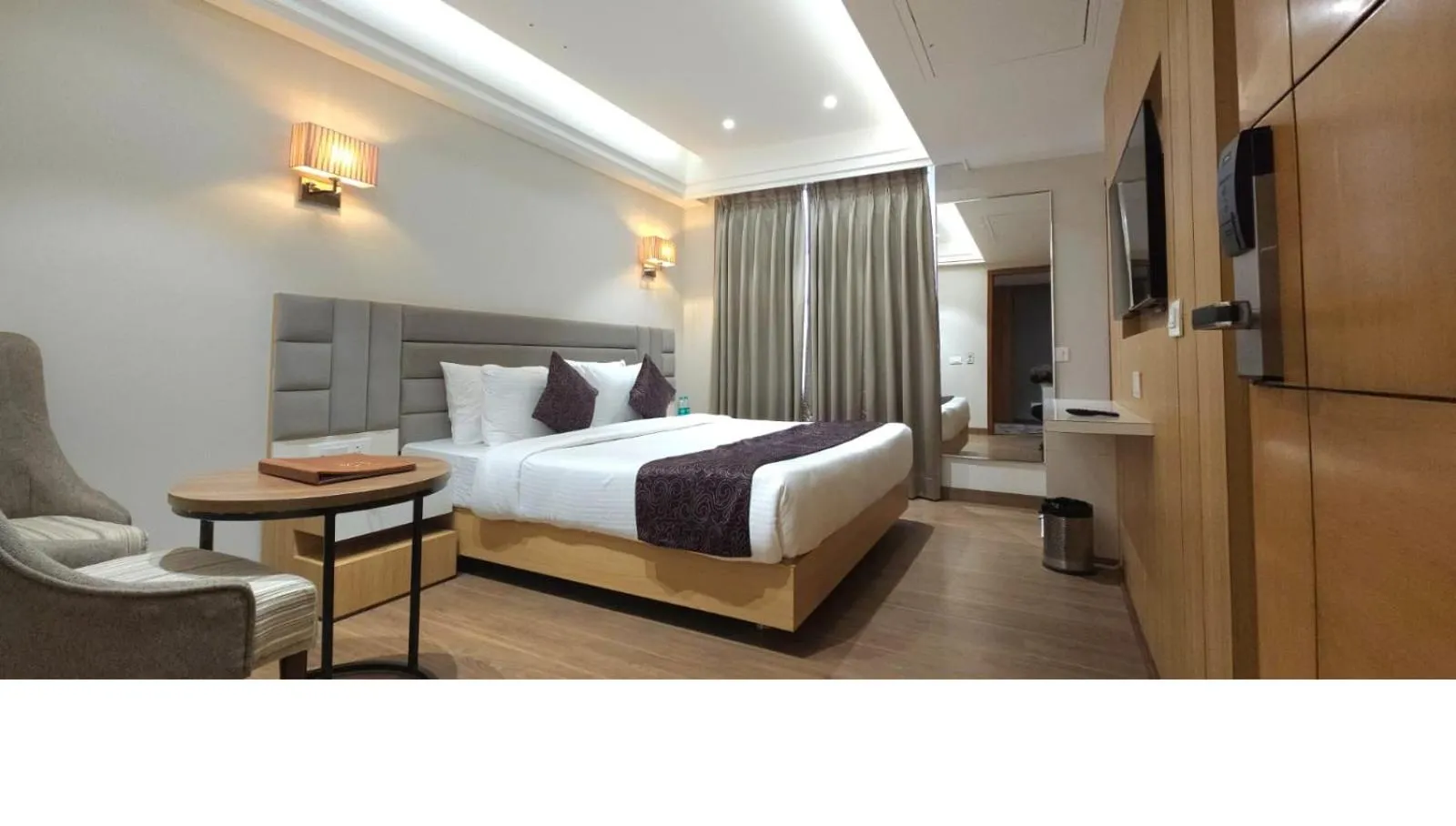 Bed in Hotel Alwar Royals