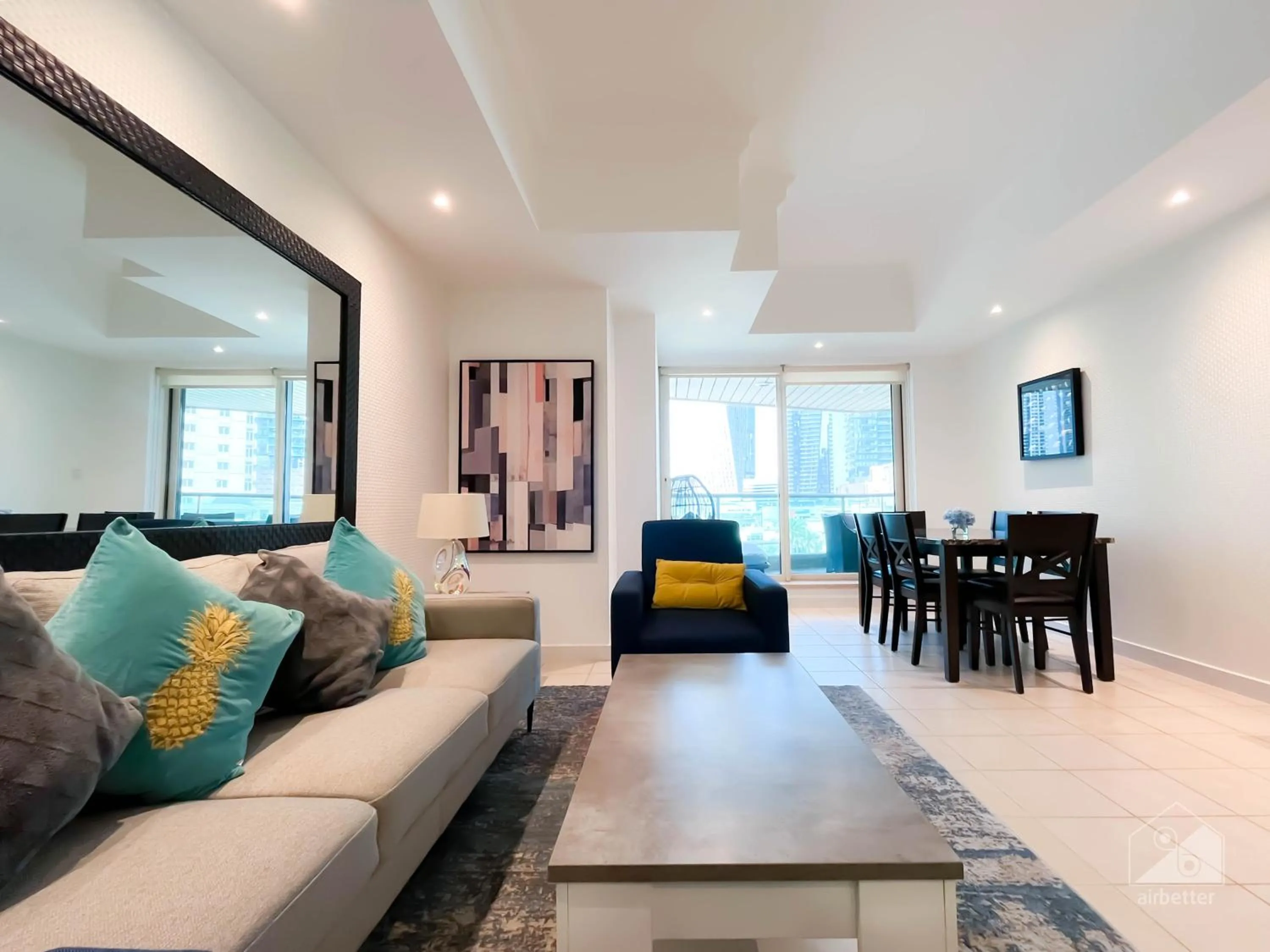 Living room in New! Ultimate Luxury 2Bedroom In Dubai Marina