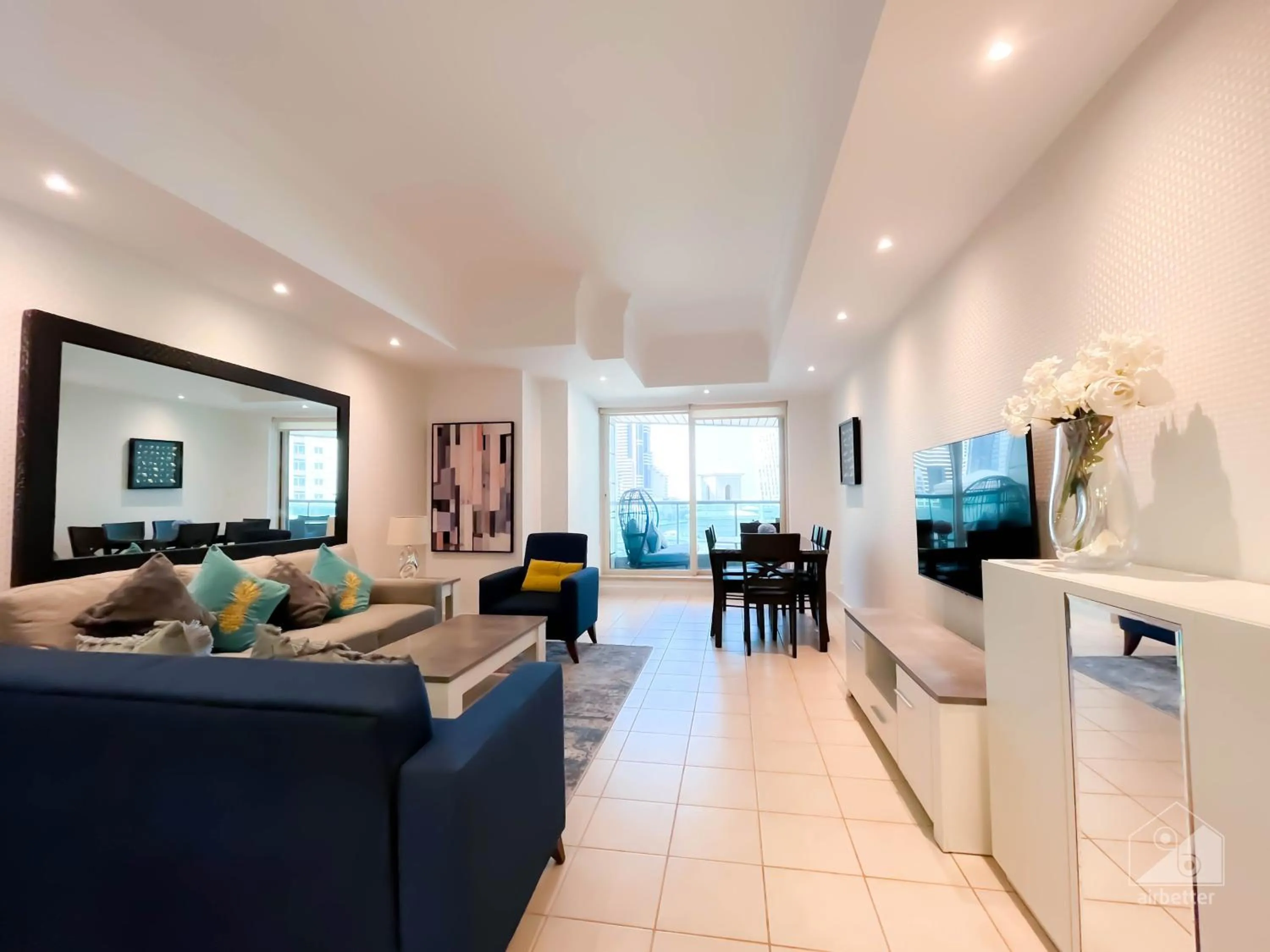 Living room in New! Ultimate Luxury 2Bedroom In Dubai Marina