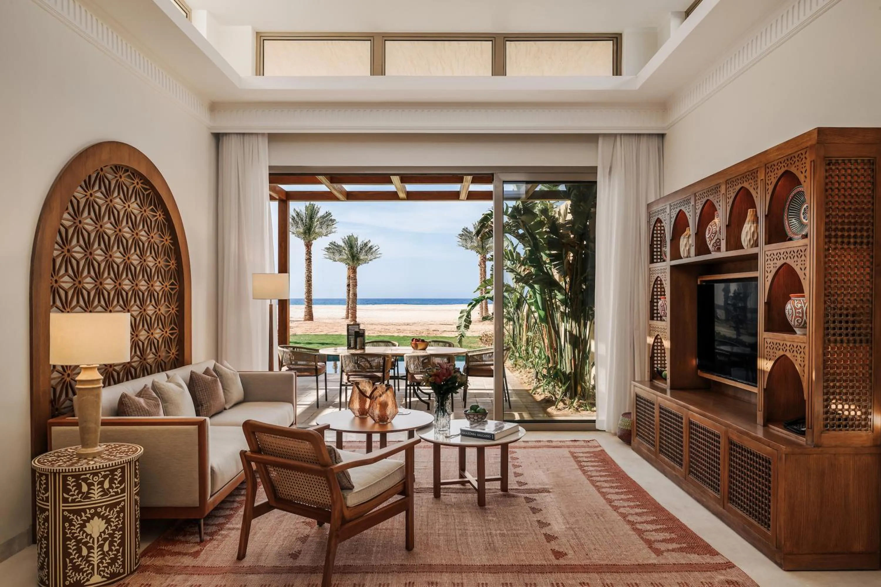 Living room in Sakhra Hotel & Spa, Almaza Bay