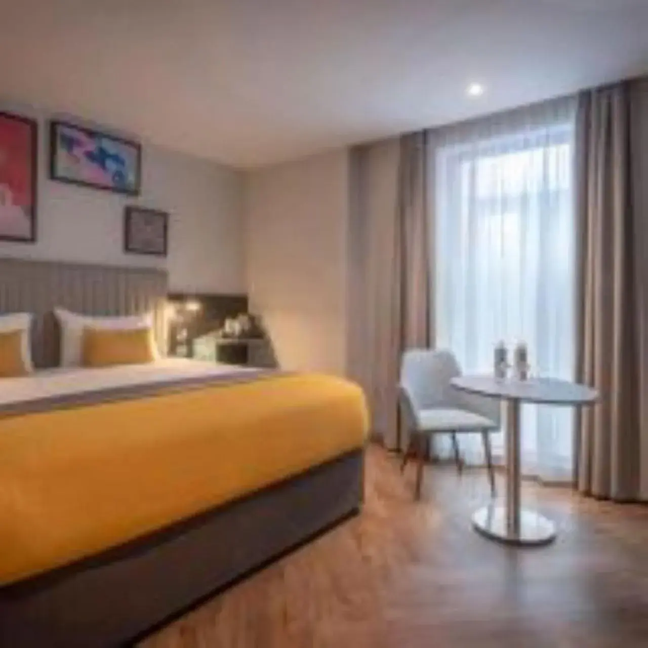 Bedroom, Bed in Maldron Hotel Manchester Cathedral Quarter Bedroom, Bed in Maldron Hotel Manchester Cathedral Quarter