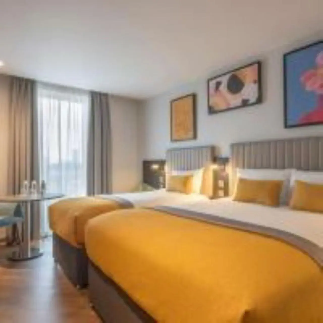 Bedroom, Bed in Maldron Hotel Manchester Cathedral Quarter Bedroom, Bed in Maldron Hotel Manchester Cathedral Quarter