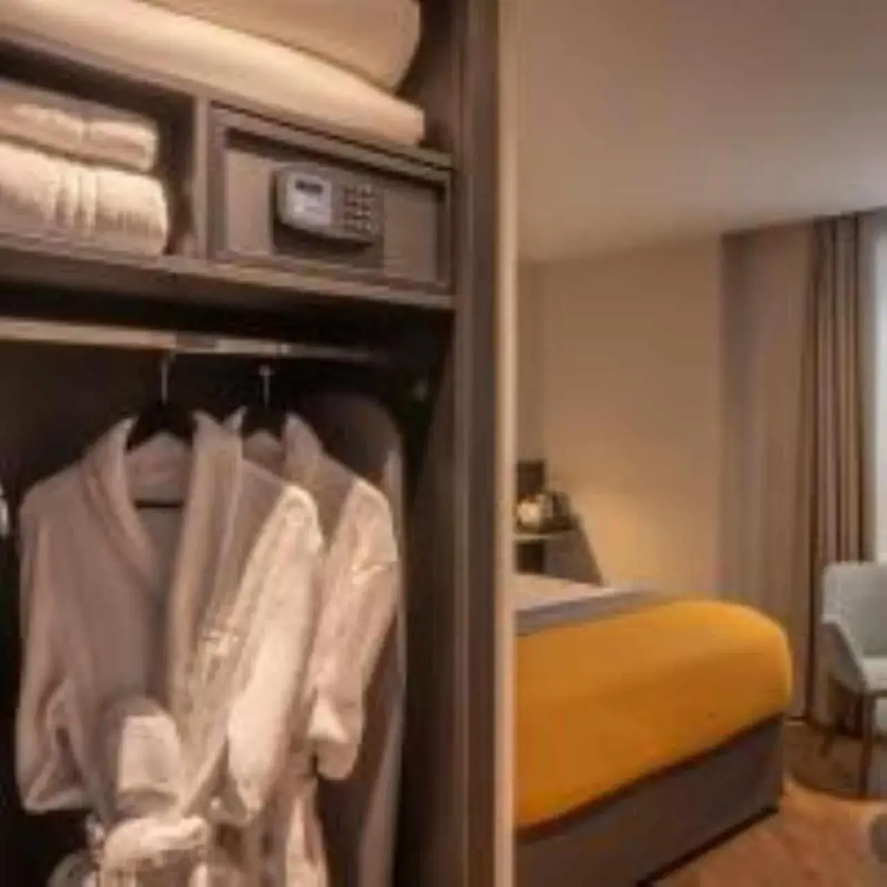 Bedroom, Bed in Maldron Hotel Manchester Cathedral Quarter Bedroom, Bed in Maldron Hotel Manchester Cathedral Quarter