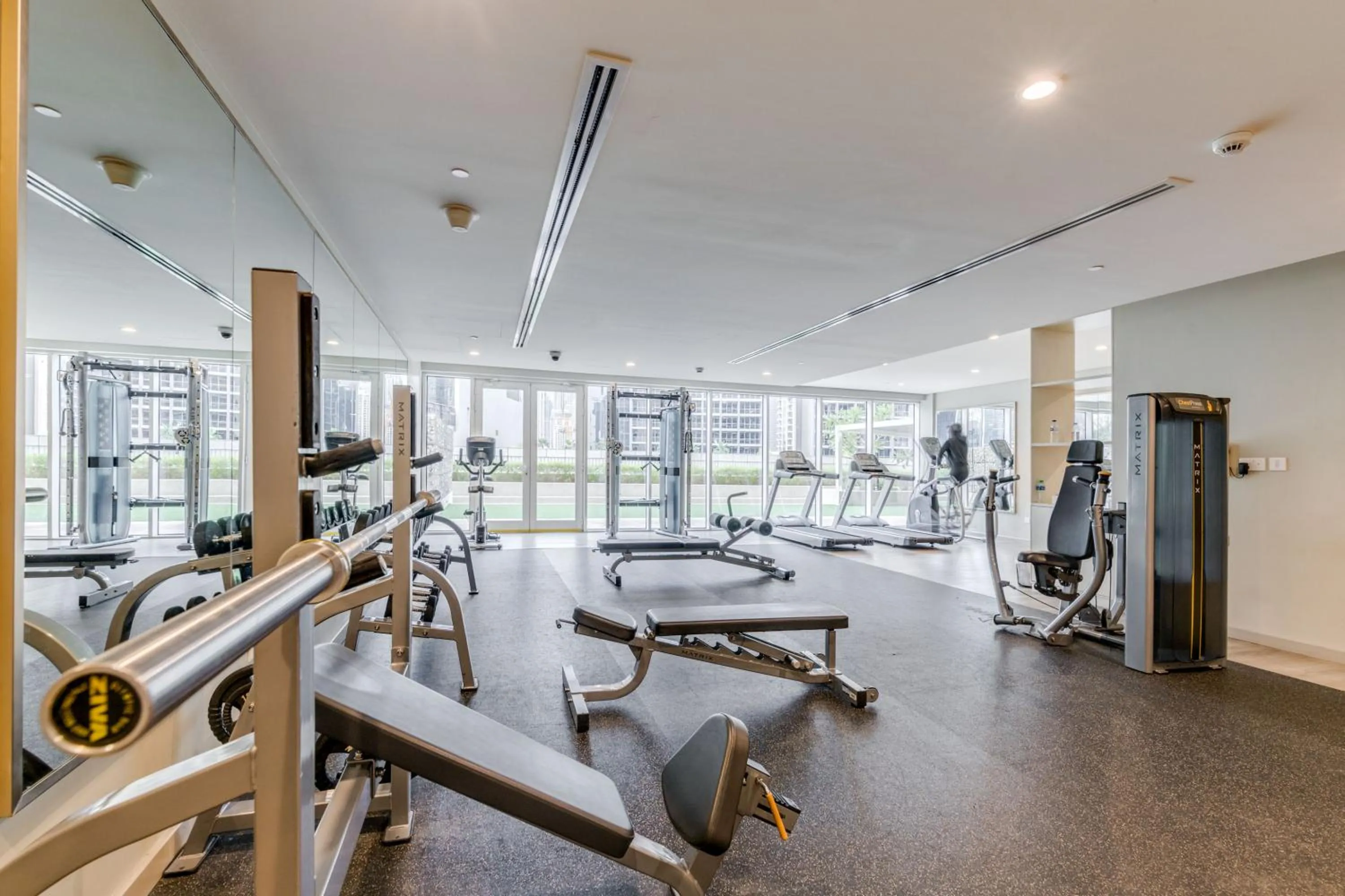 Fitness centre/facilities in GLOBALSTAY. Luxury Apartments Near The Dubai Canal