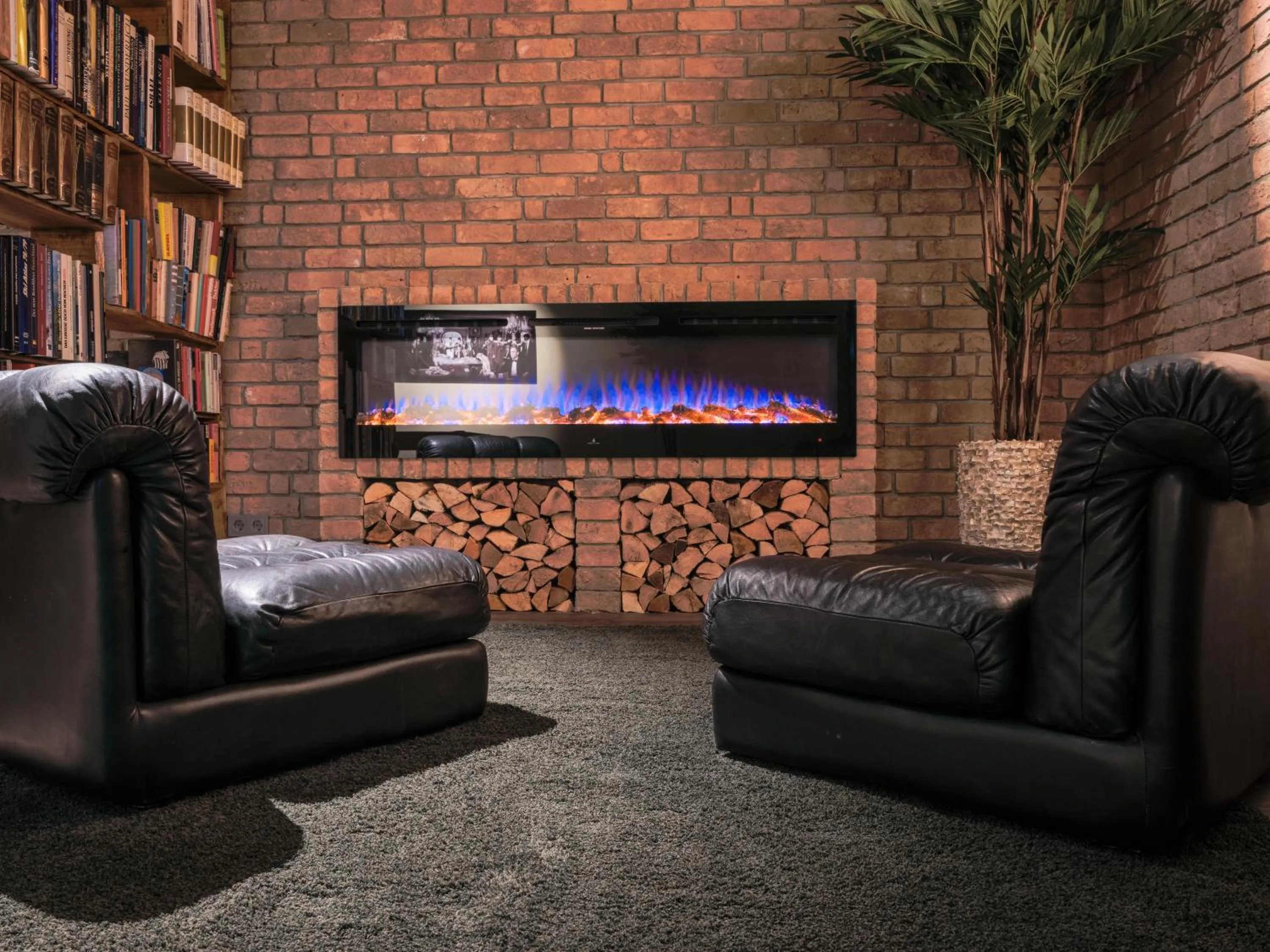 Communal lounge/ TV room in Hannover - PHIL & MAX Hotels und Apartments Messe