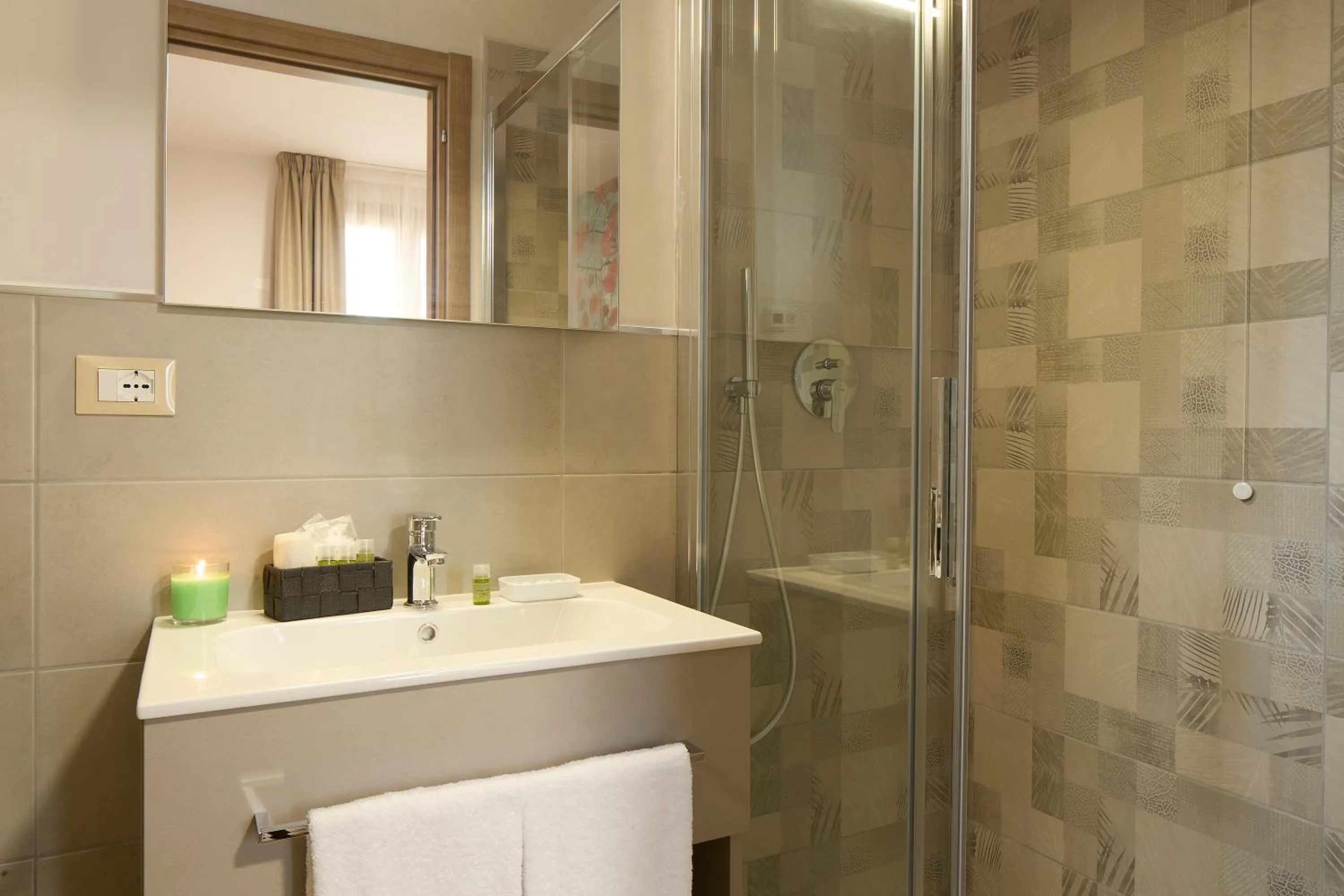 Shower in Luci di Assisi B&B Wellness