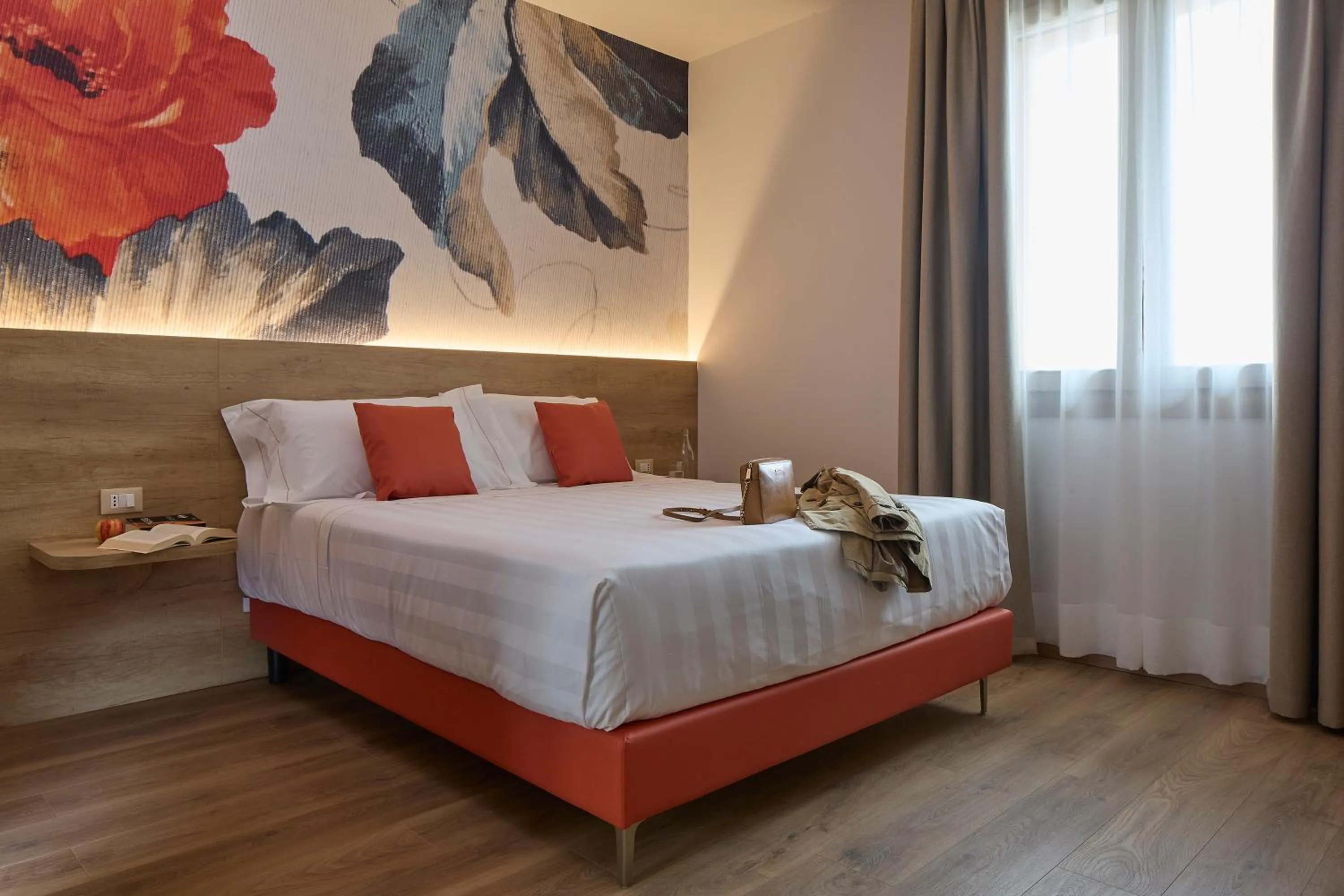 Bed in Luci di Assisi B&B Wellness