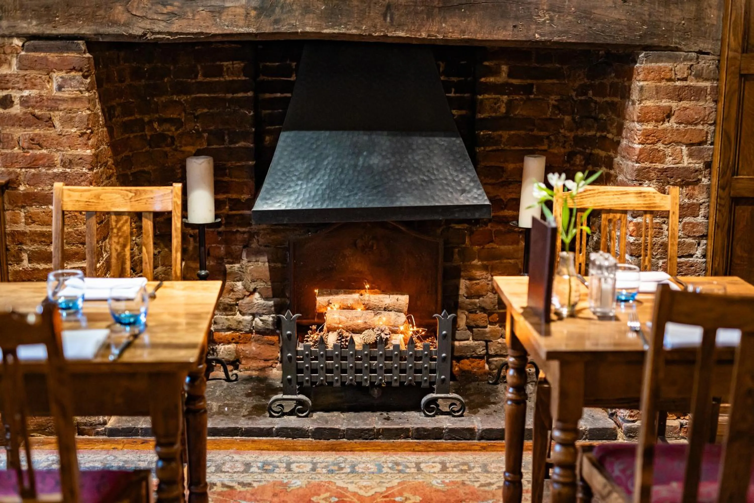 Decorative detail in The Red Lion Hotel