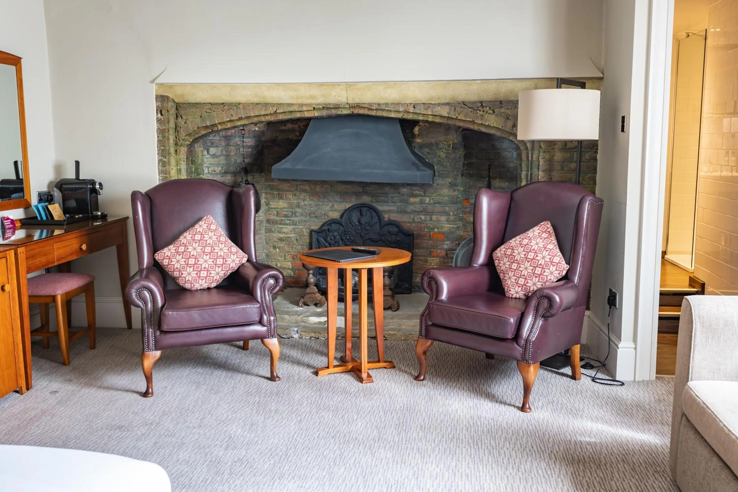 Decorative detail in The Red Lion Hotel