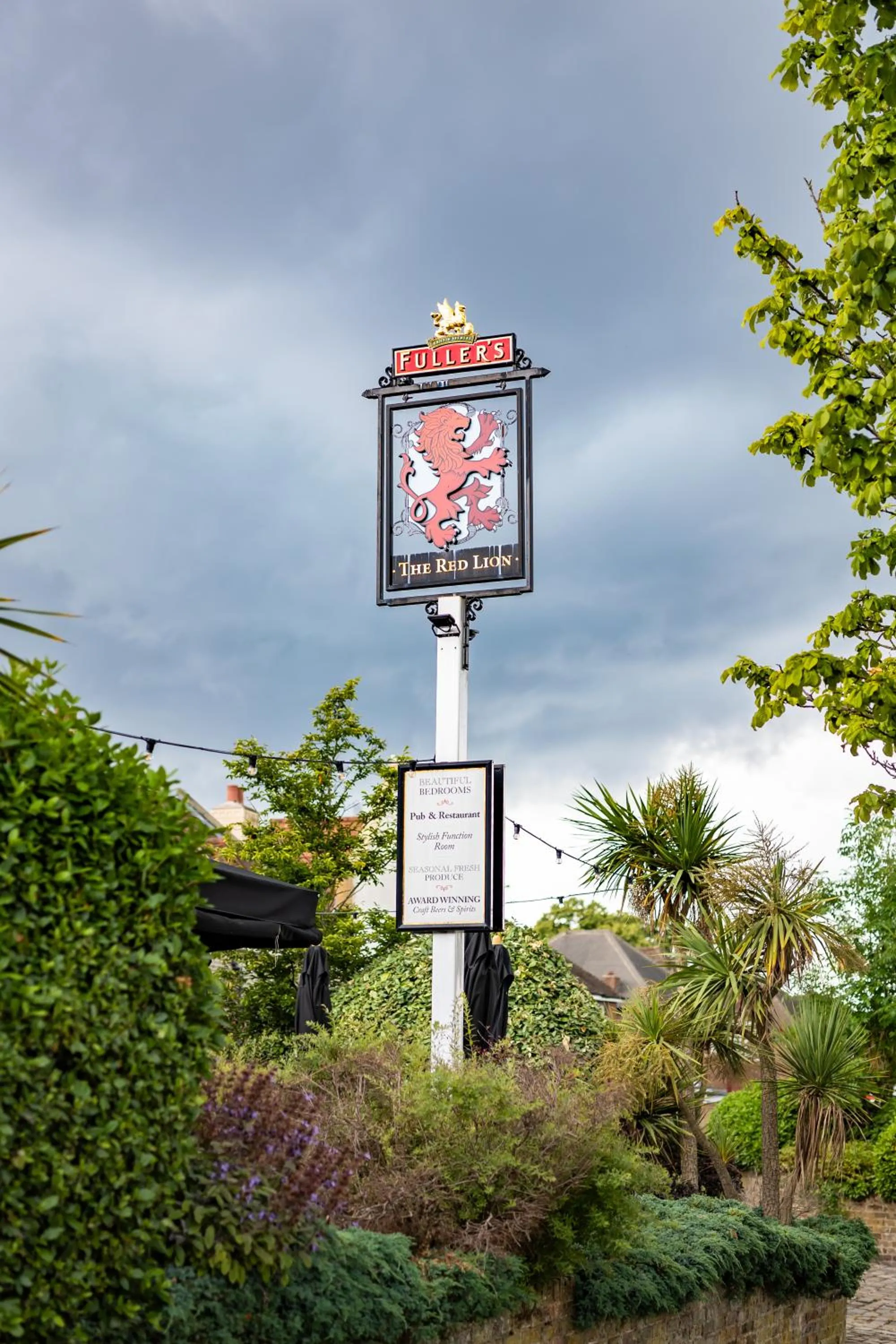 Property logo or sign in The Red Lion Hotel