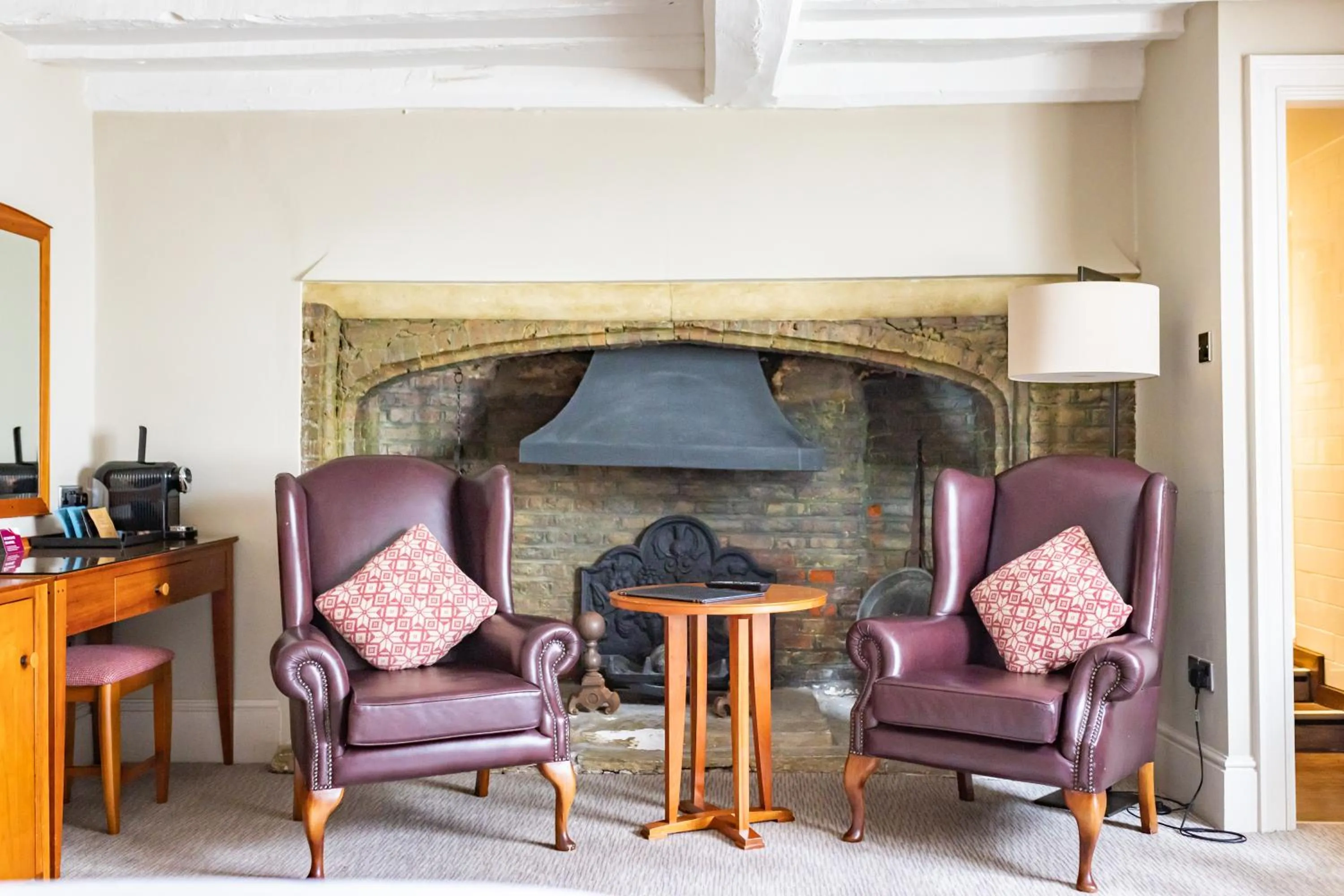 Decorative detail in The Red Lion Hotel