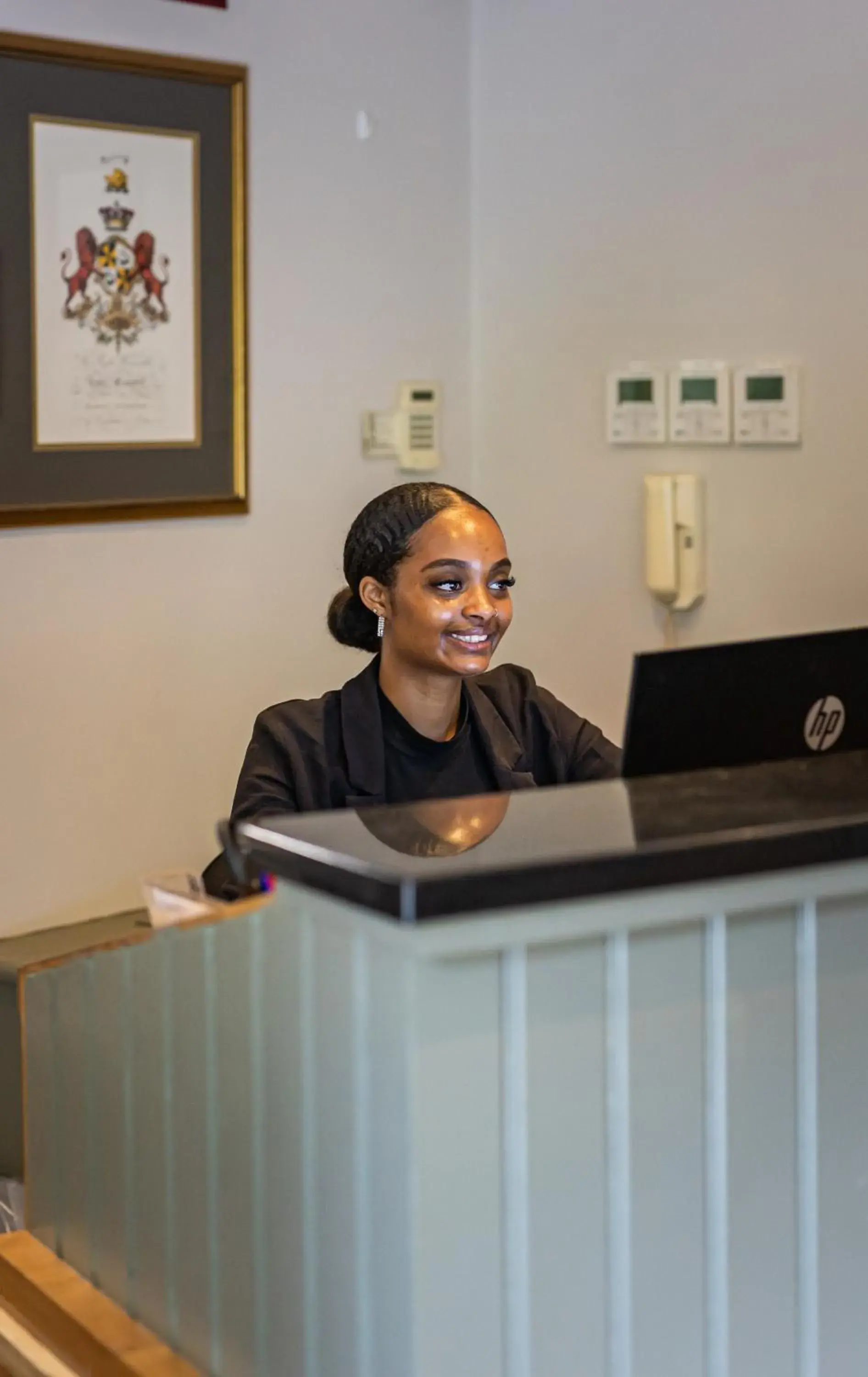 Lobby or reception in The Red Lion Hotel Lobby or reception in The Red Lion Hotel