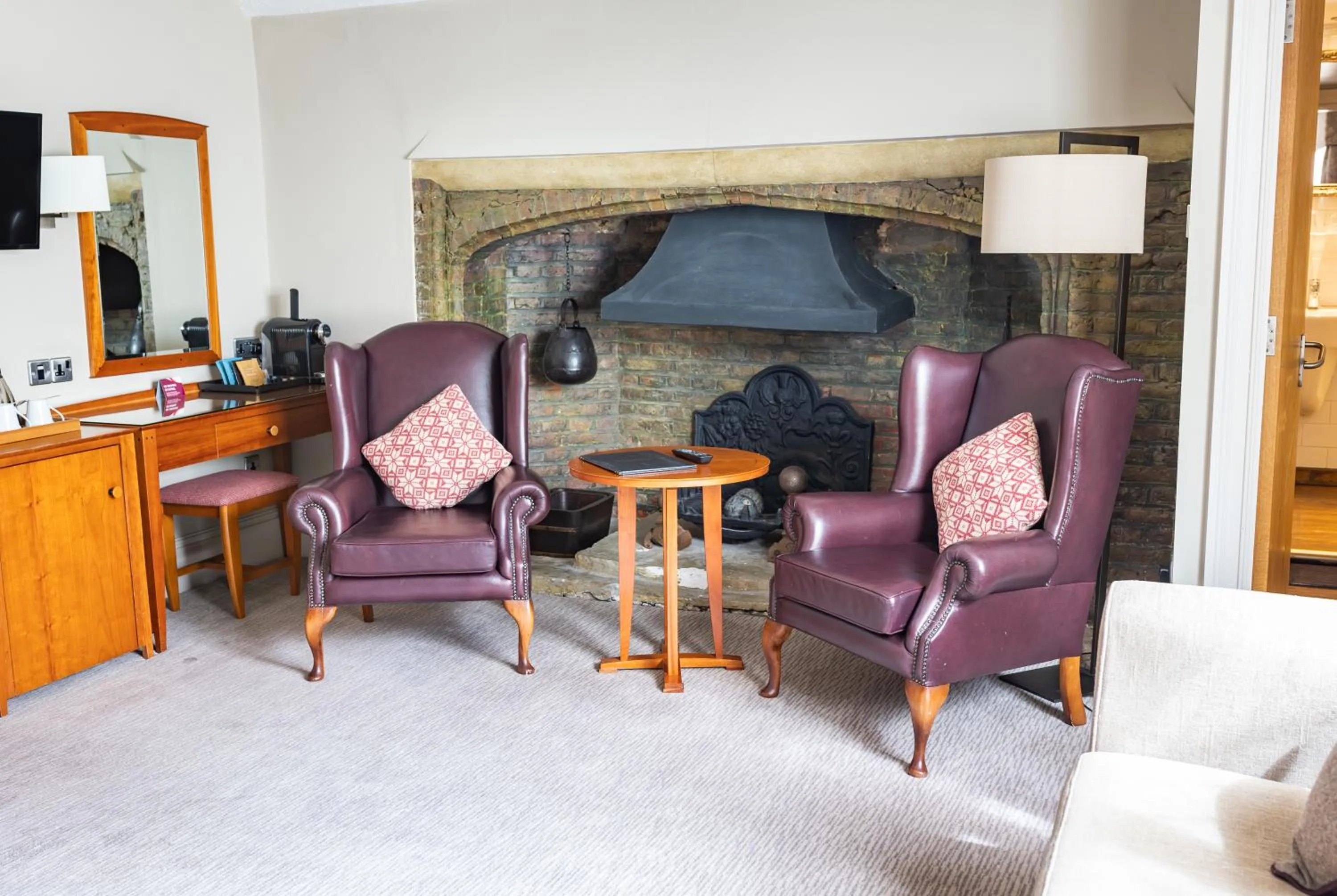 Decorative detail in The Red Lion Hotel