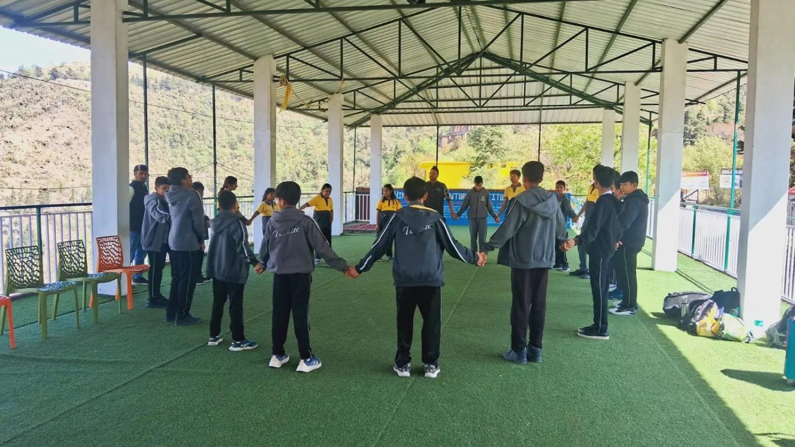 Children play ground in The Himalaya Retreat Resort, Experience Nature in the Lap of Himalayas