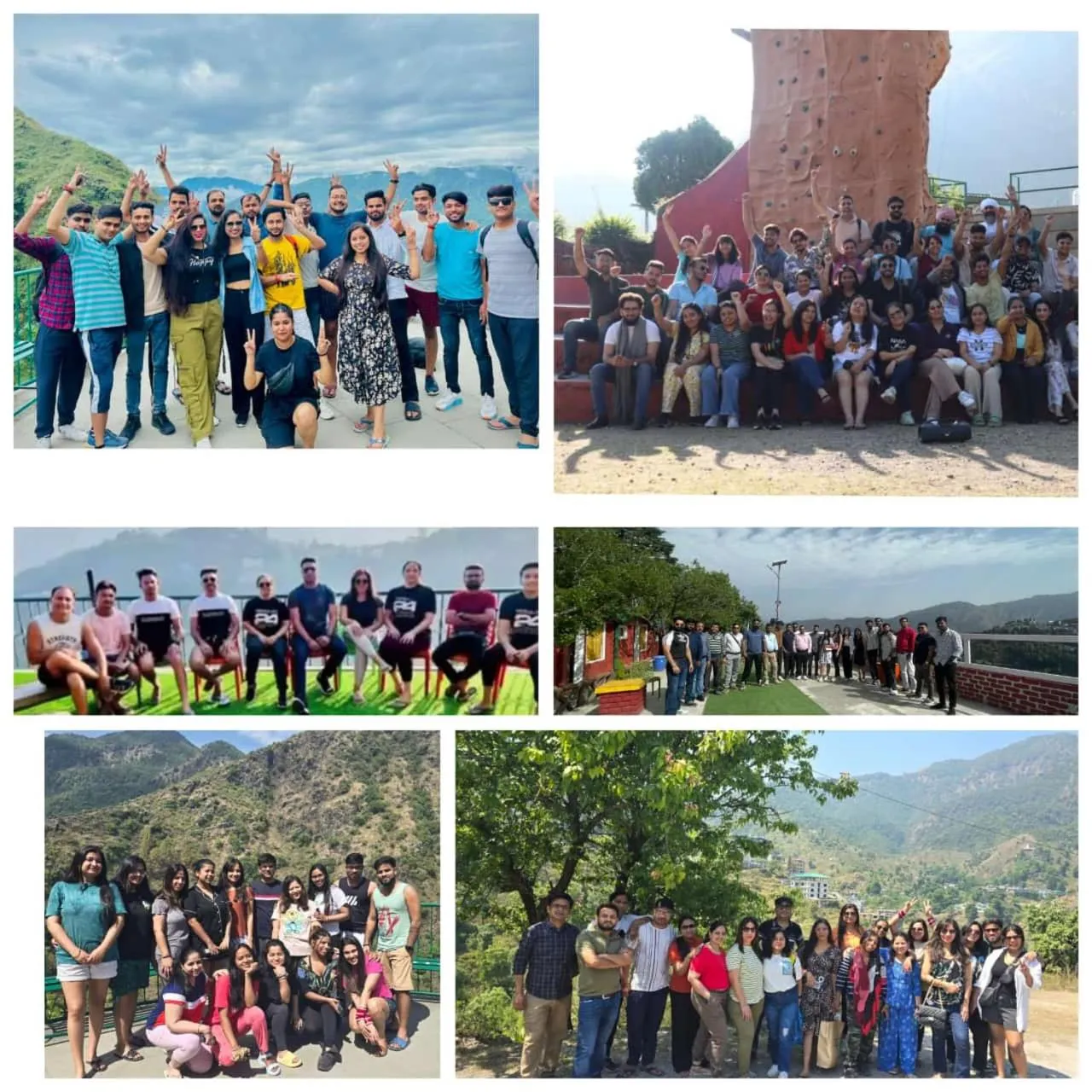 group of guests in The Himalaya Retreat Resort, Experience Nature in the Lap of Himalayas