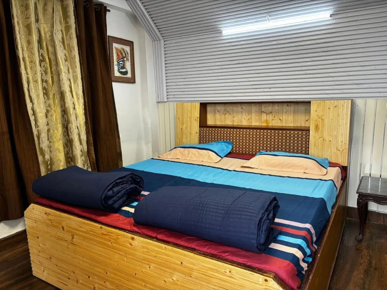 Bedroom, Bed in The Himalaya Retreat Resort, Experience Nature in the Lap of Himalayas