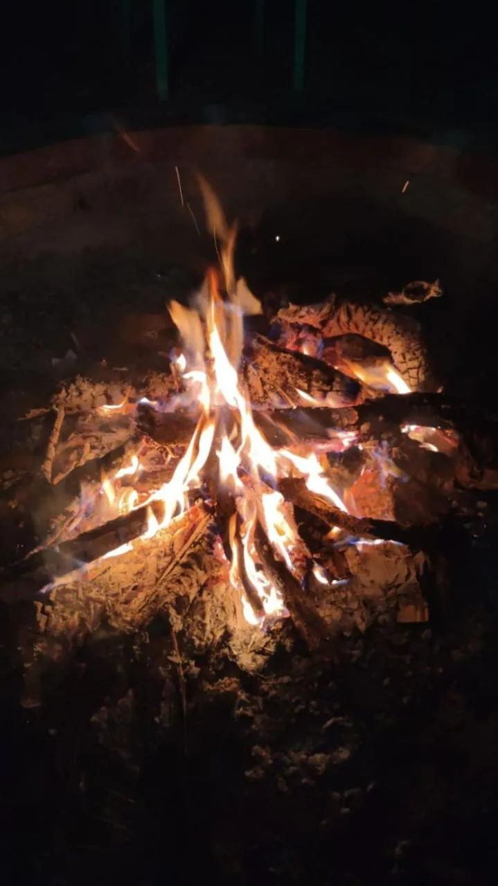 fireplace in The Himalaya Retreat Resort, Experience Nature in the Lap of Himalayas