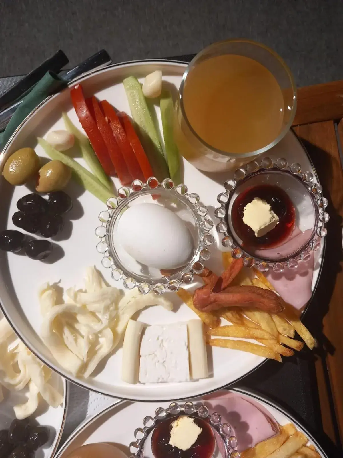 Breakfast in The Capri Hotel Osmanbey Breakfast in The Capri Hotel Osmanbey