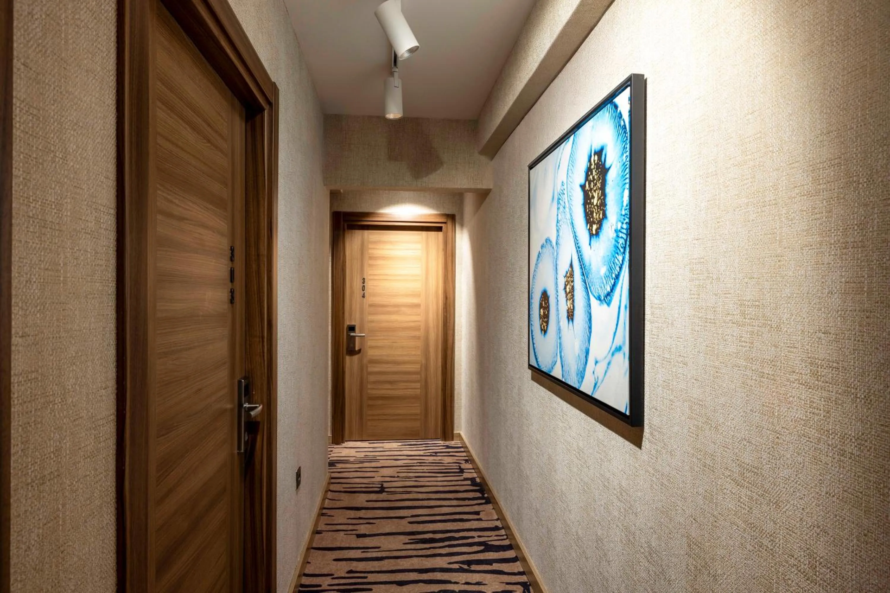 On site in The Capri Hotel Osmanbey