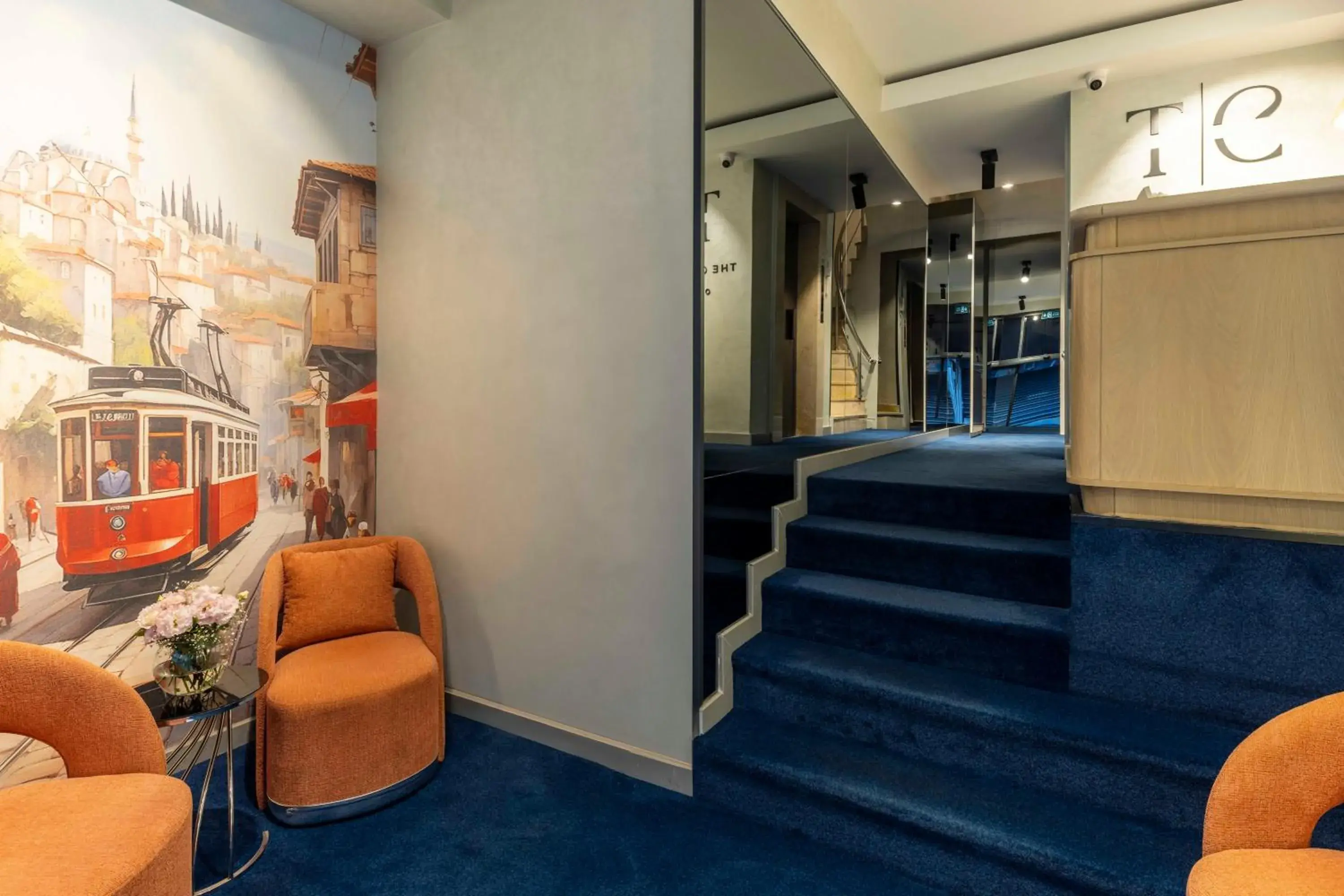 Lobby or reception in The Capri Hotel Osmanbey Lobby or reception in The Capri Hotel Osmanbey